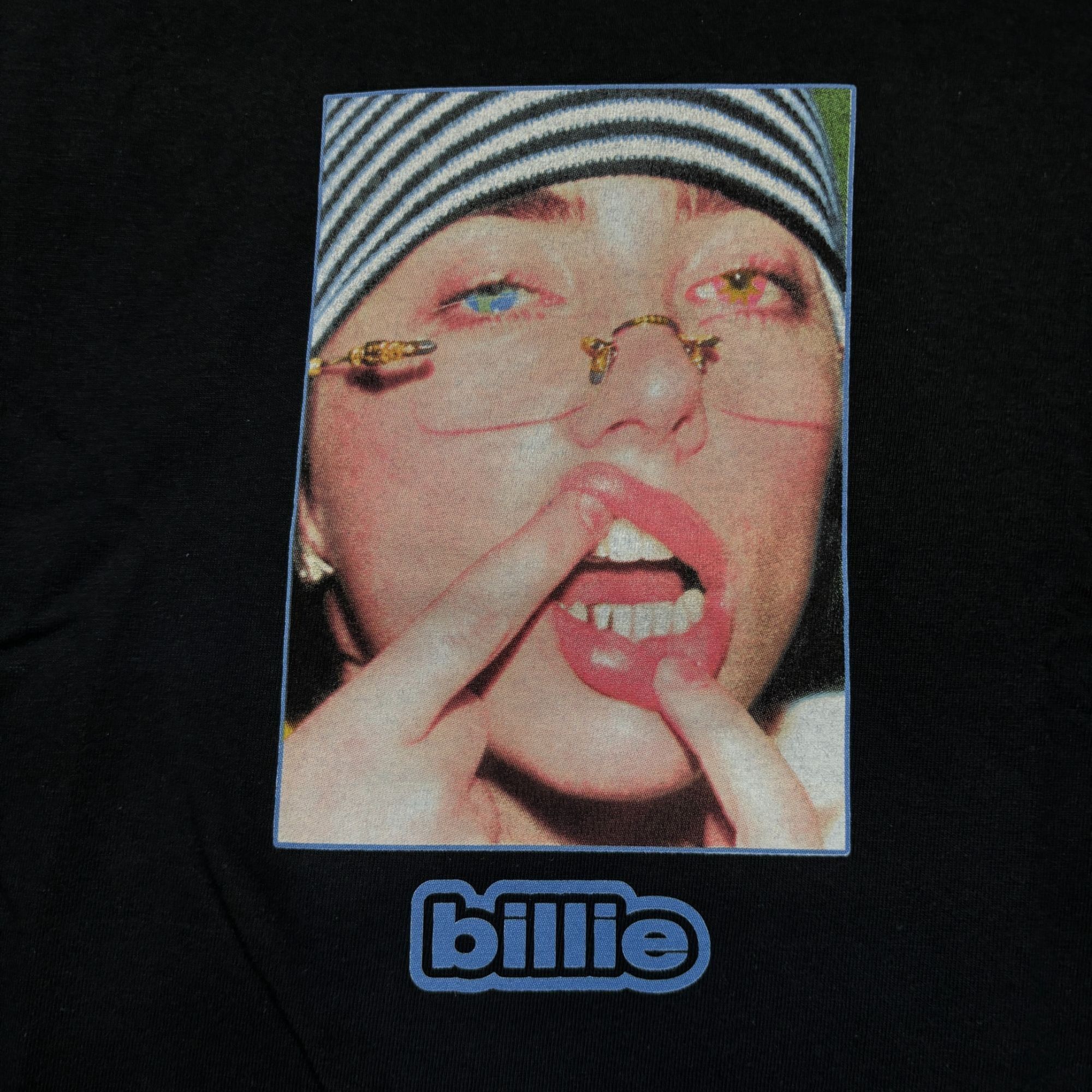 Billie Eilish Billie Eilish Glasses and Grills Portrait Bedroom Pop Tee M Size US M / EU 48-50 / 2 - 2 Thumbnail