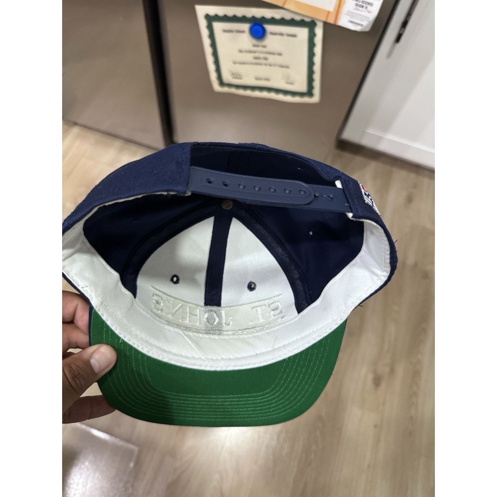 The Game VTG St Johns Prep Hockey Hat The Game Snapback Cap NCAA Size ONE SIZE - 6 Thumbnail