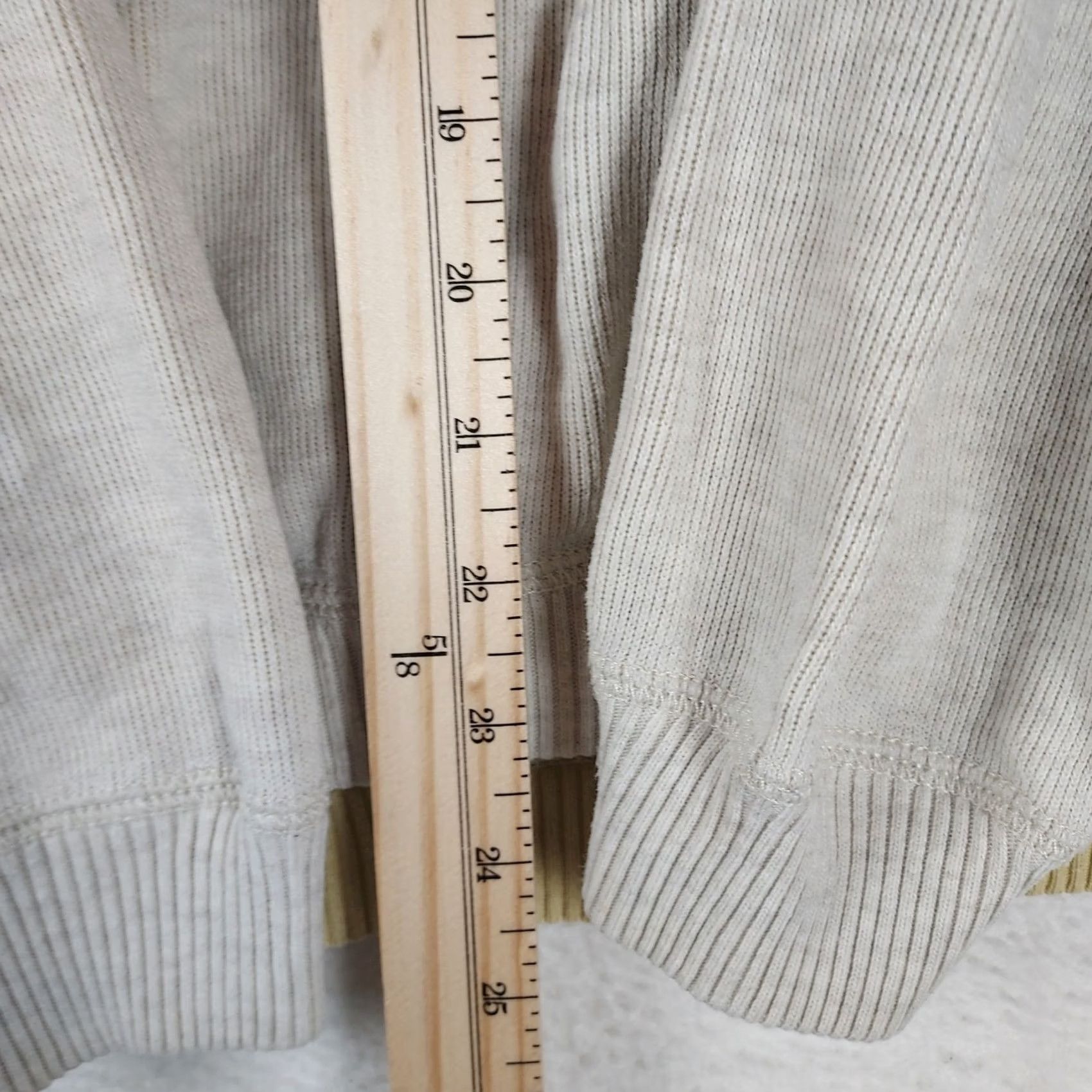 Tommy Bahama VINTAGE? No. Tommy Bahama Men’s Reversible Beige Yellow 1/4 Zip Cotton Pullover Sweater Size US L / EU 52-54 / 3 - 5 Thumbnail