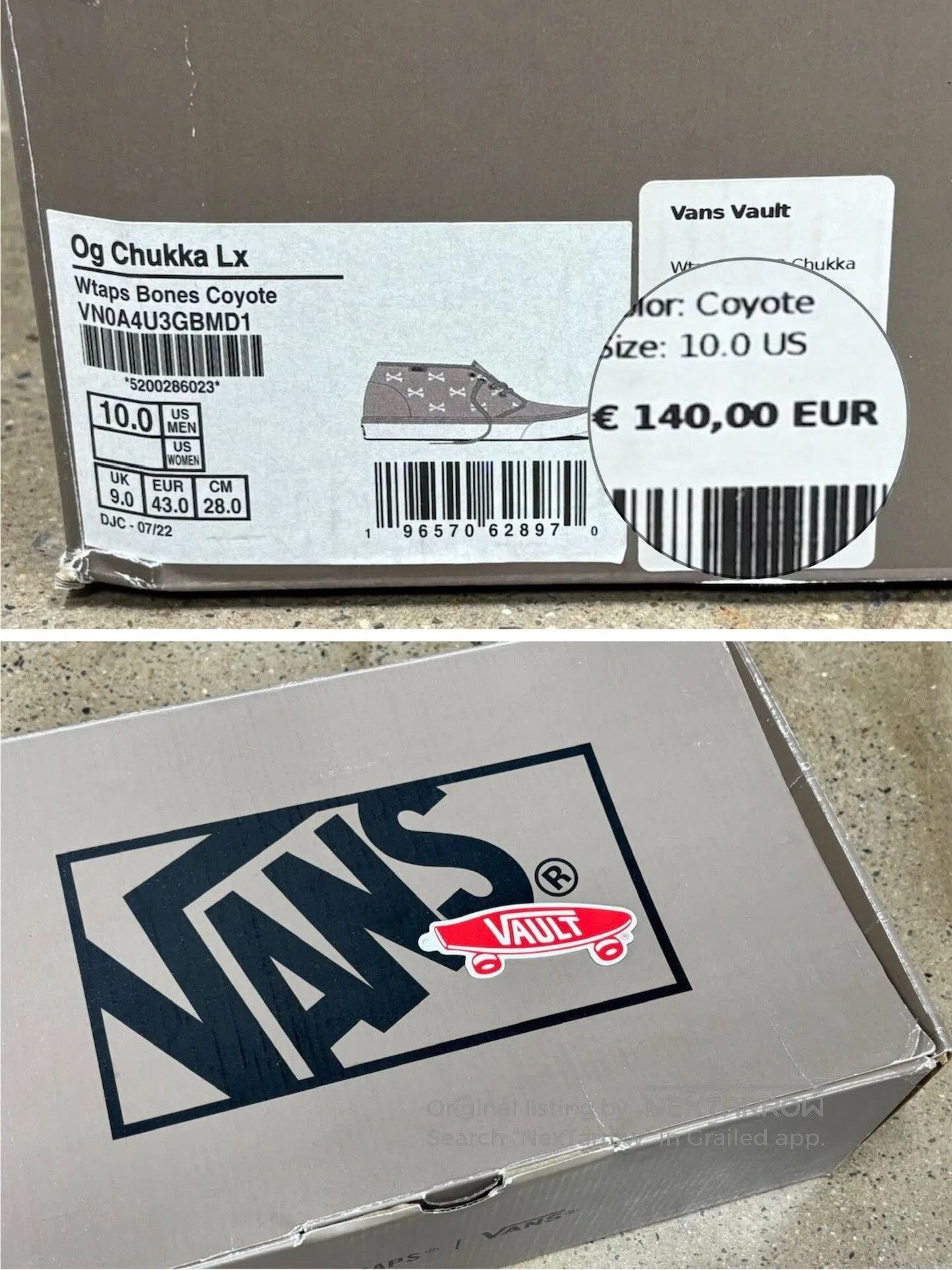 Wtaps Wtaps x Vans Vault Og Era Lx. Size US 10 / EU 43 - 3 Thumbnail