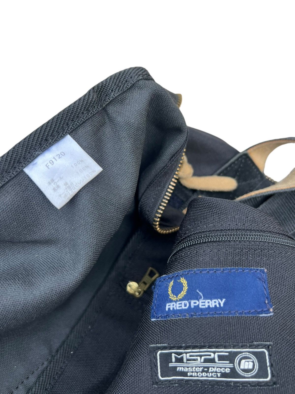 Fred Perry VTG Masterpiece X Fred Perry X Harris Tweed Patina Tote Bag Size ONE SIZE - 23 Thumbnail