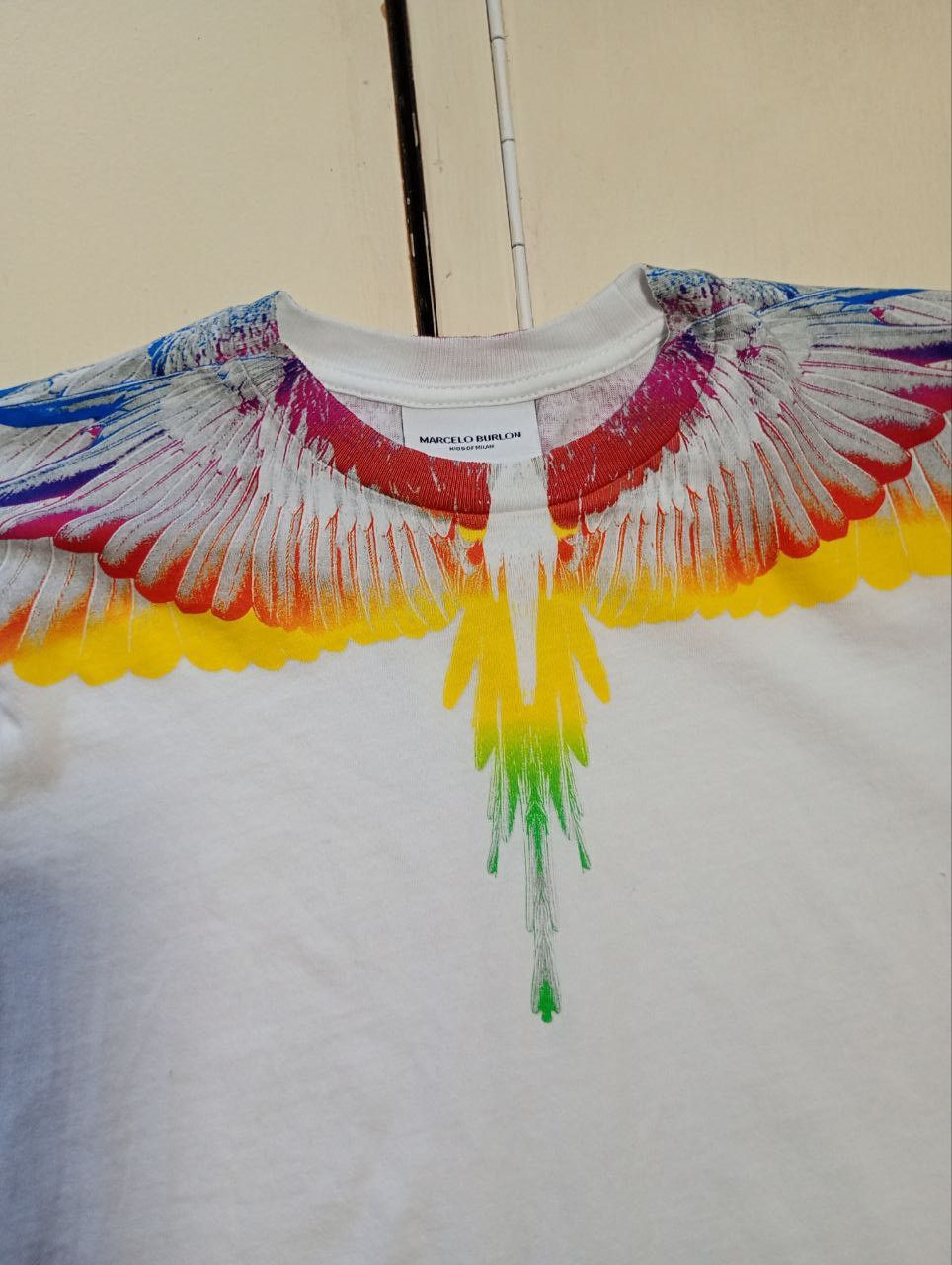 Designer Marcelo Burlon Kids Of Milan T-Shirt kids size 4-6 years Size XXS / US 00 / IT 34 - 5 Thumbnail