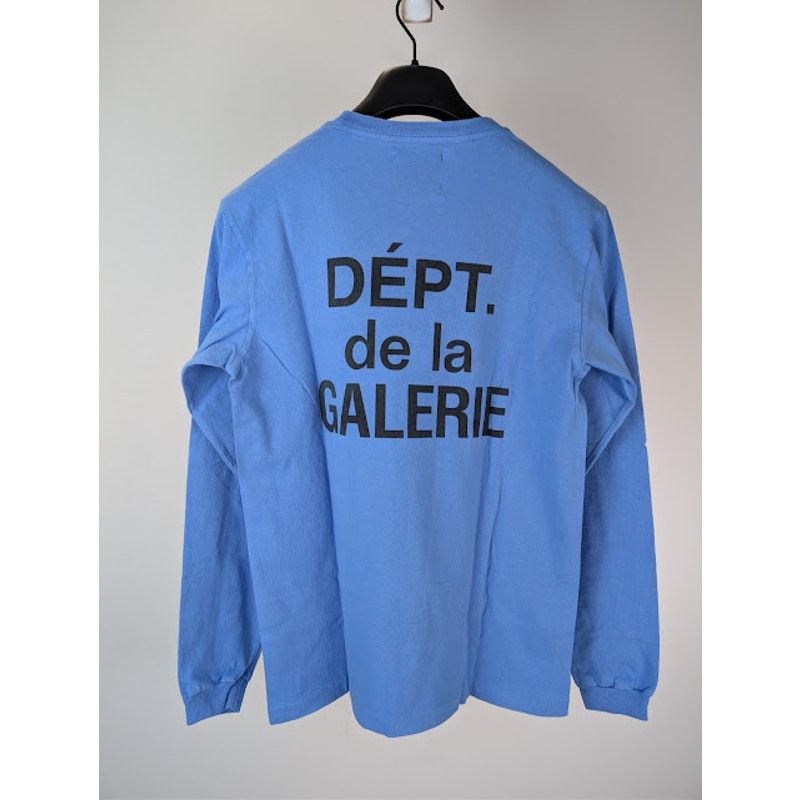 Gallery Dept. o1rshd1 Dept De La Galerie Long-Sleeve T-Shirt in Blue Size US S / EU 44-46 / 1 - 11 Thumbnail