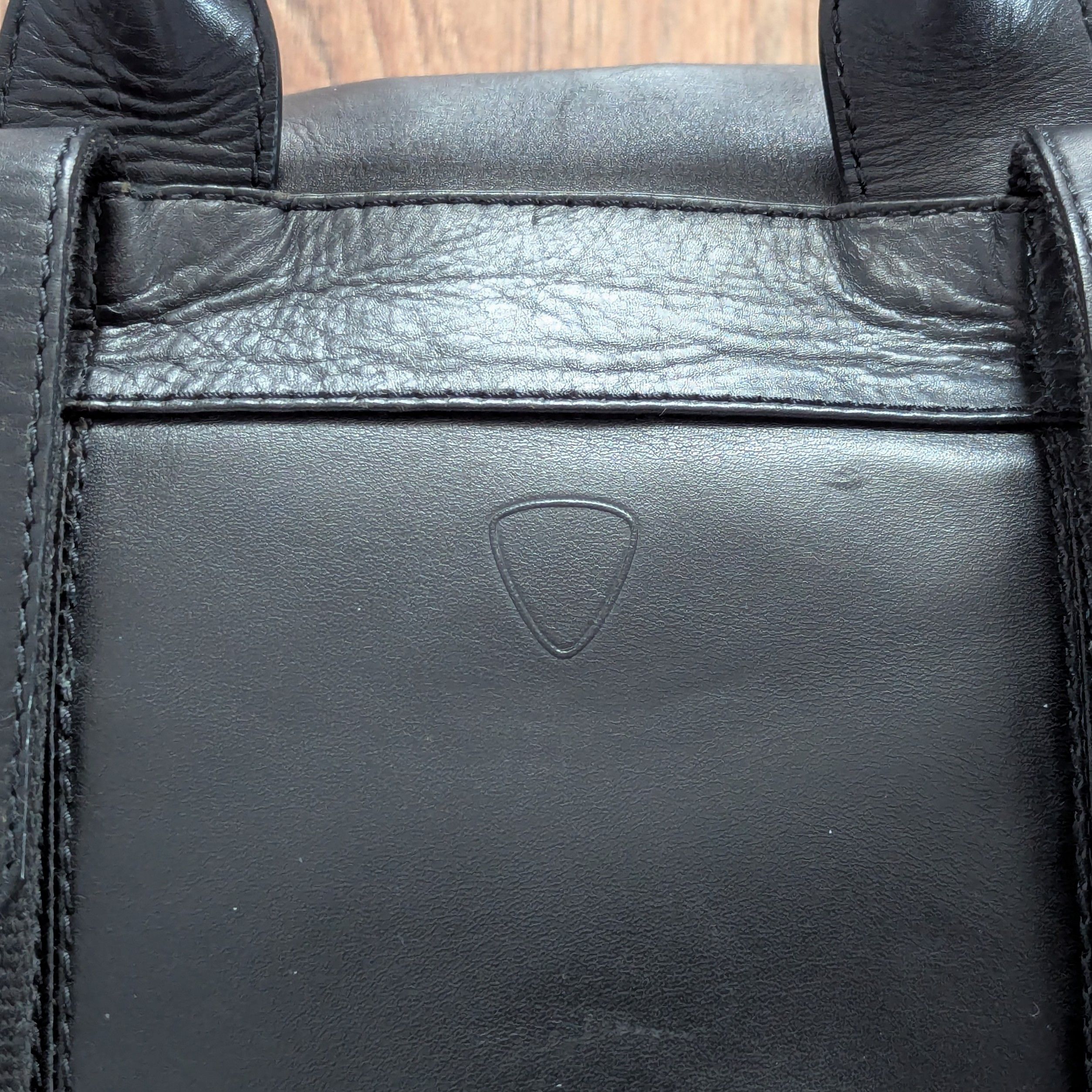 Leather × Strellson Strellson Leather Men's Back Pack Black Rukzak Luxury Brand Size ONE SIZE - 17 Thumbnail