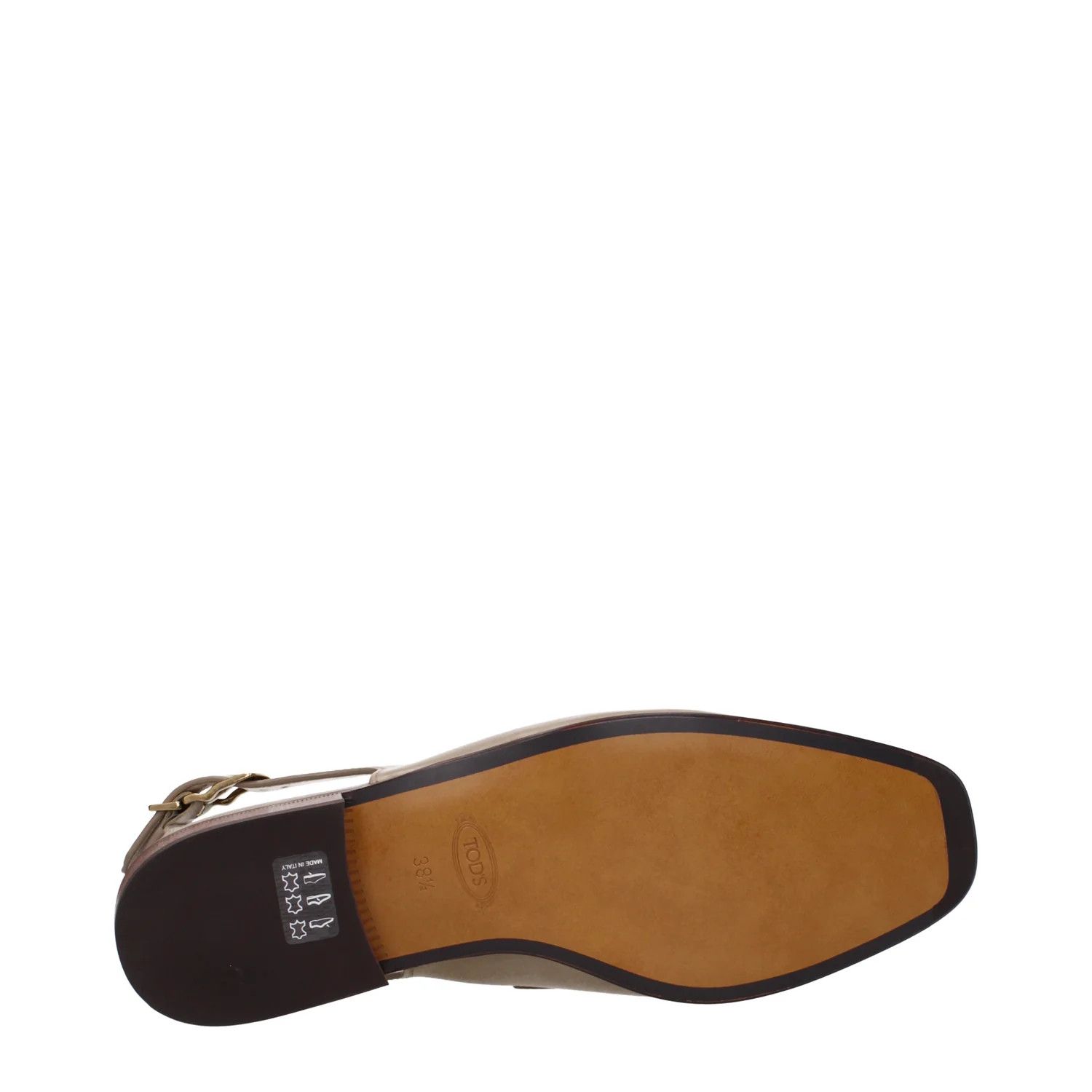 Tod's ob1o1e1224 Leather Sandals in Grey Size US 8.5 / IT 38.5 - 5 Thumbnail