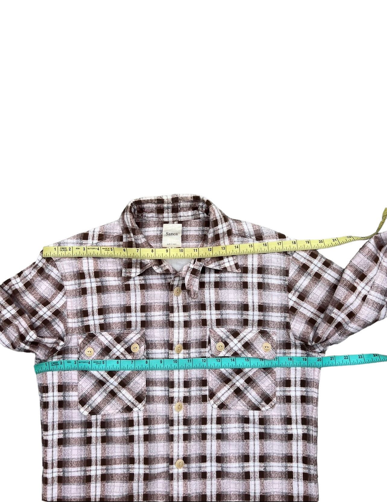 Sanca Sanca Japan Double Pocket Flannel Work Shirt Size US M / EU 48-50 / 2 - 3 Thumbnail