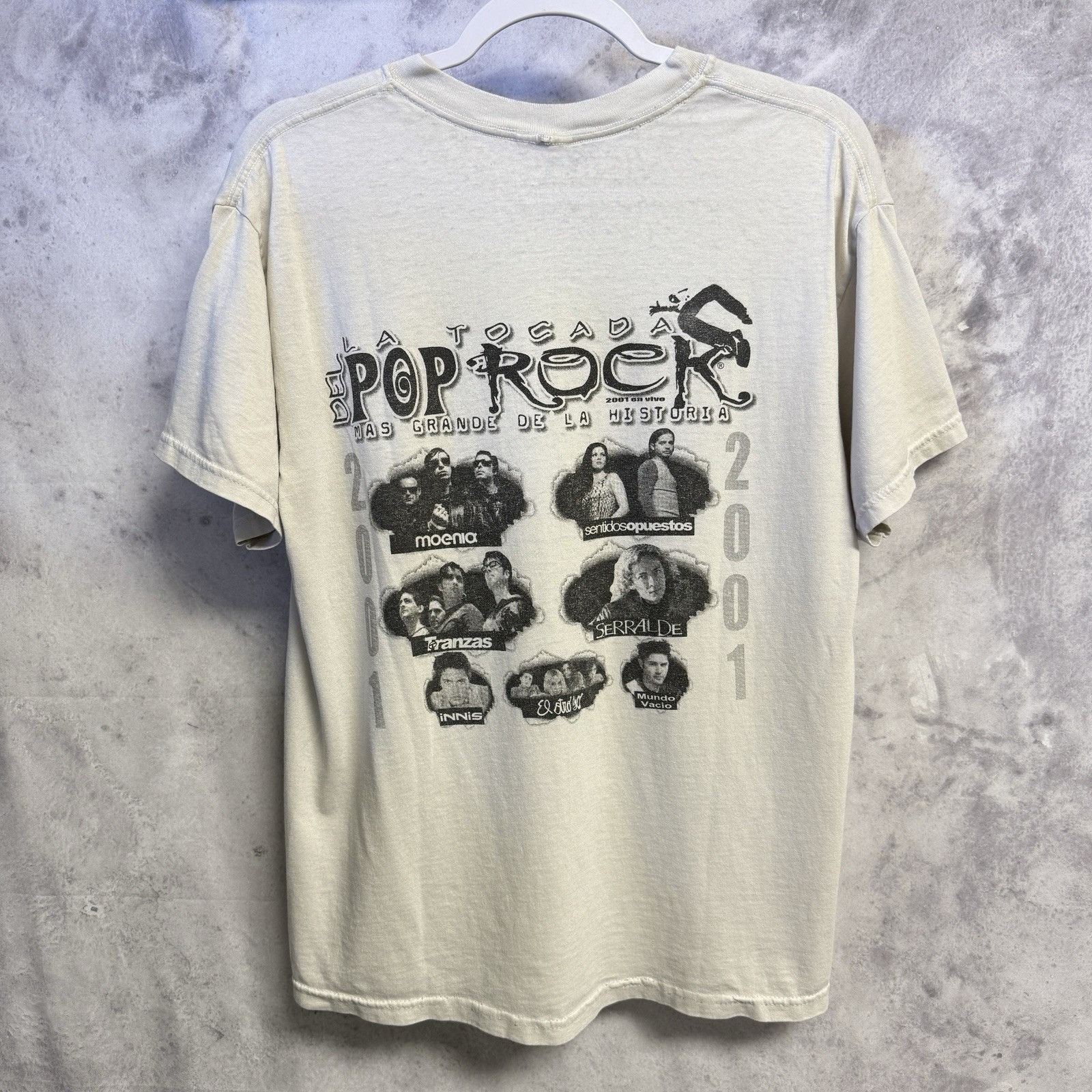 Band Tees Vintage La Tocada Pop Rock Festival Band T Shirt Mens M Size US M / EU 48-50 / 2 - 3 Thumbnail