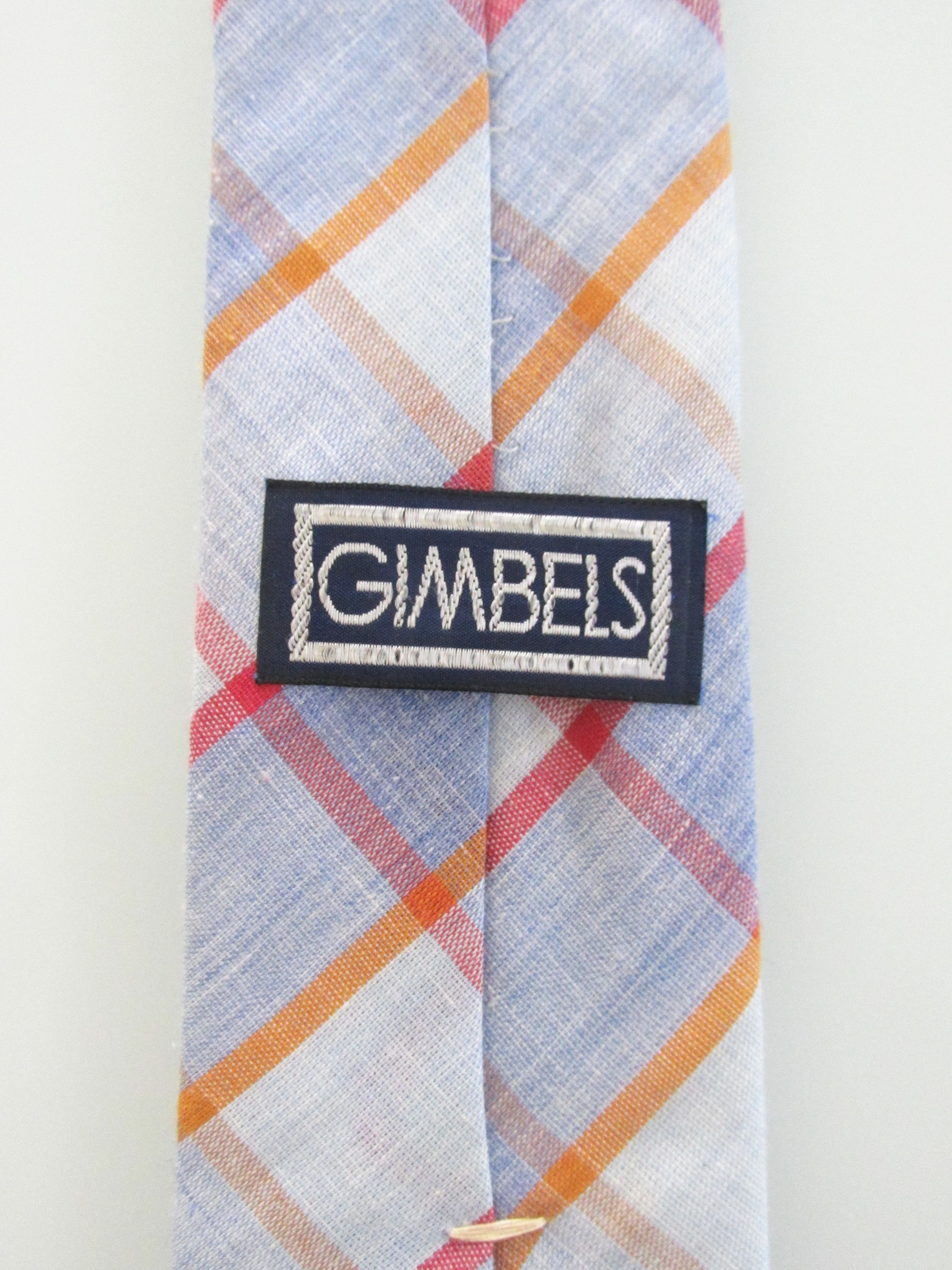 Vintage Gimbels (NWOT) Vintage Men's Cotton Tie Size ONE SIZE - 5 Thumbnail