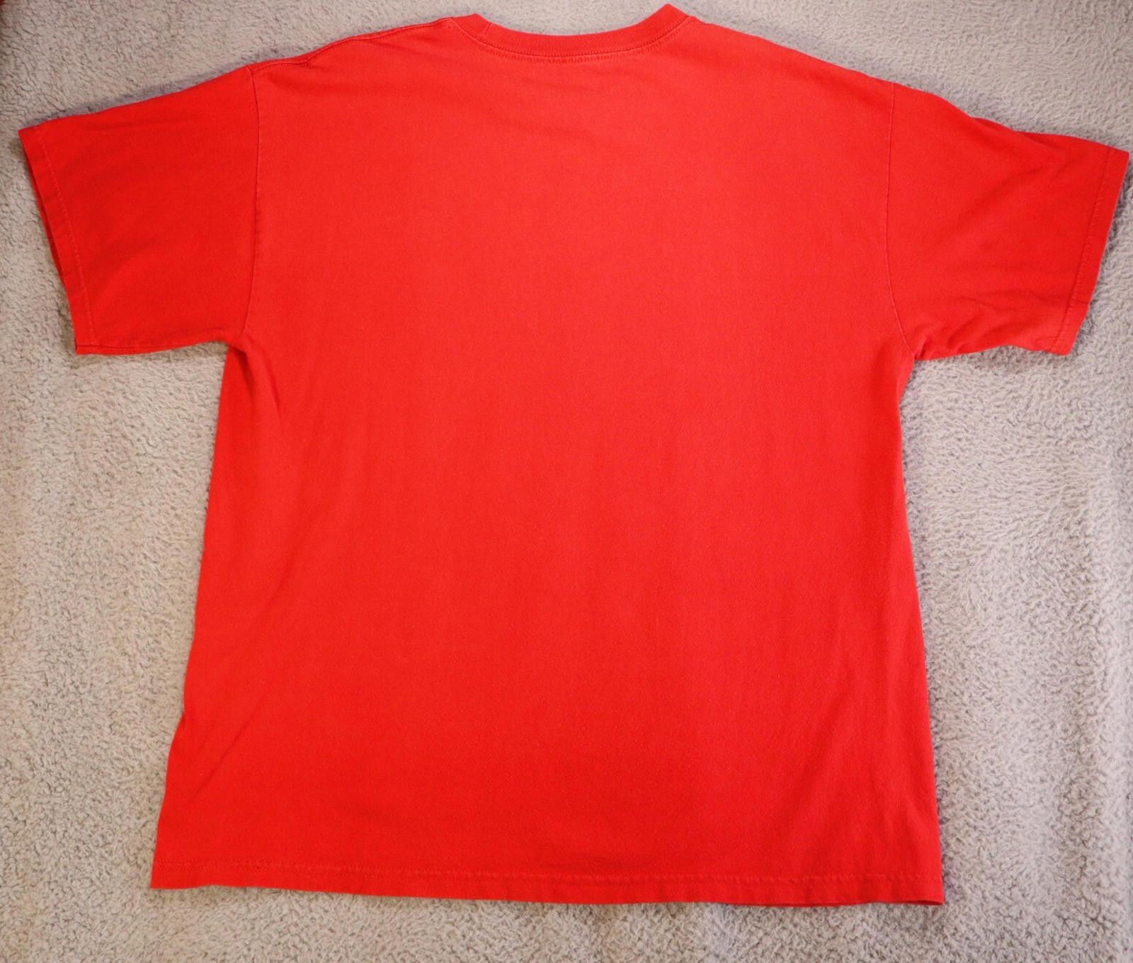 Alstyle Chuck Norris 2008 Shirt XL y2k Red Gamer Vtg Size US XL / EU 56 / 4 - 7 Thumbnail