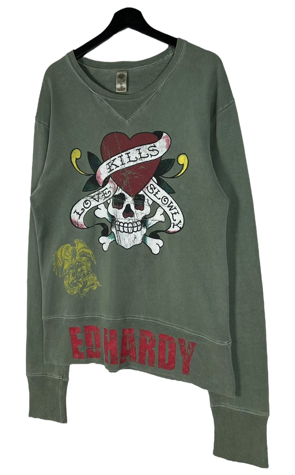 Ed Hardy Vintage Don Ed Hardy Christian Audigier Sweatshirt Size S / US 4 / IT 40 - 3 Thumbnail