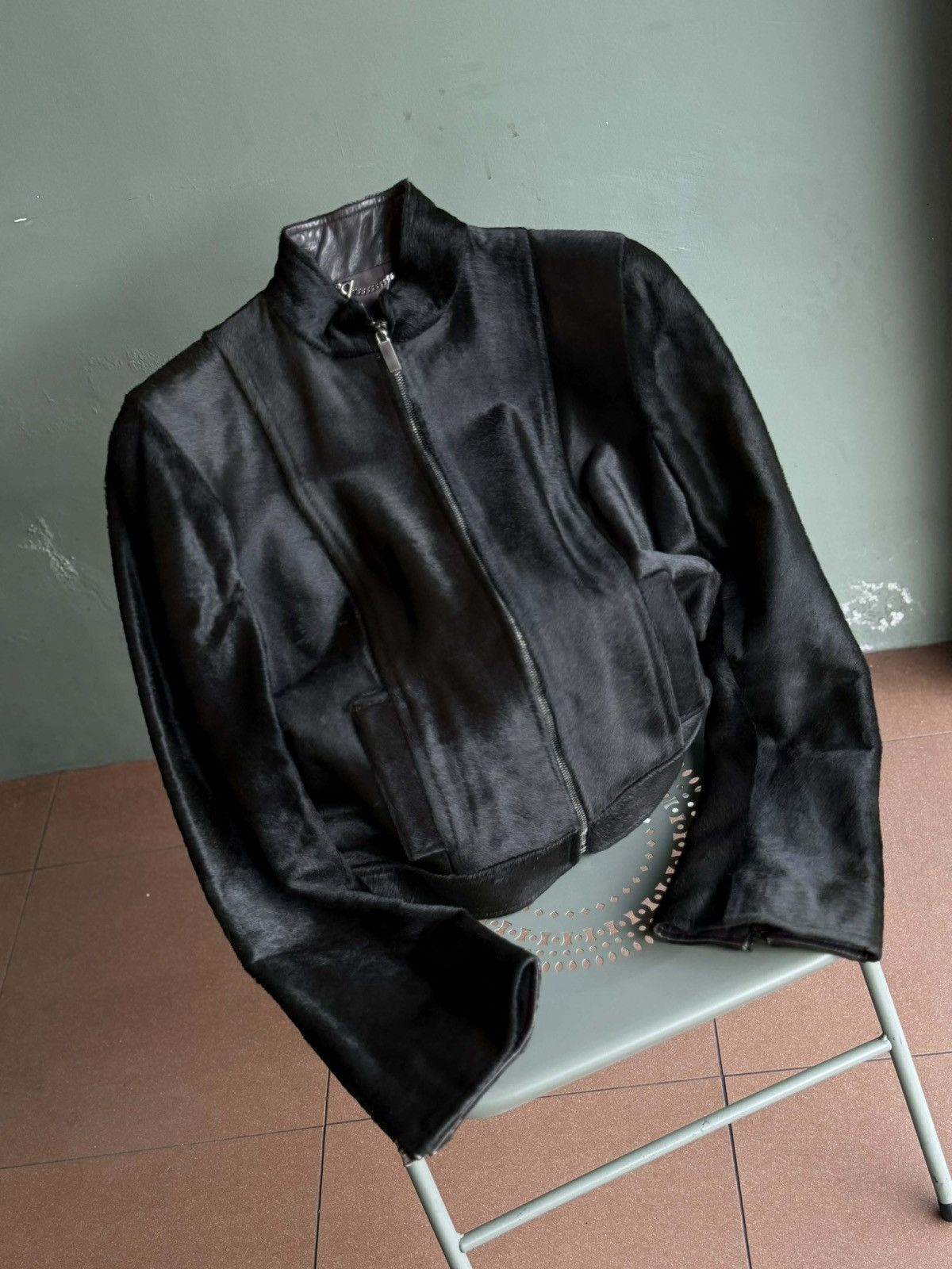 Gucci Gucci by Tom Ford Pony Hair Leather Jacket Size US S / EU 44-46 / 1 - 2 Thumbnail