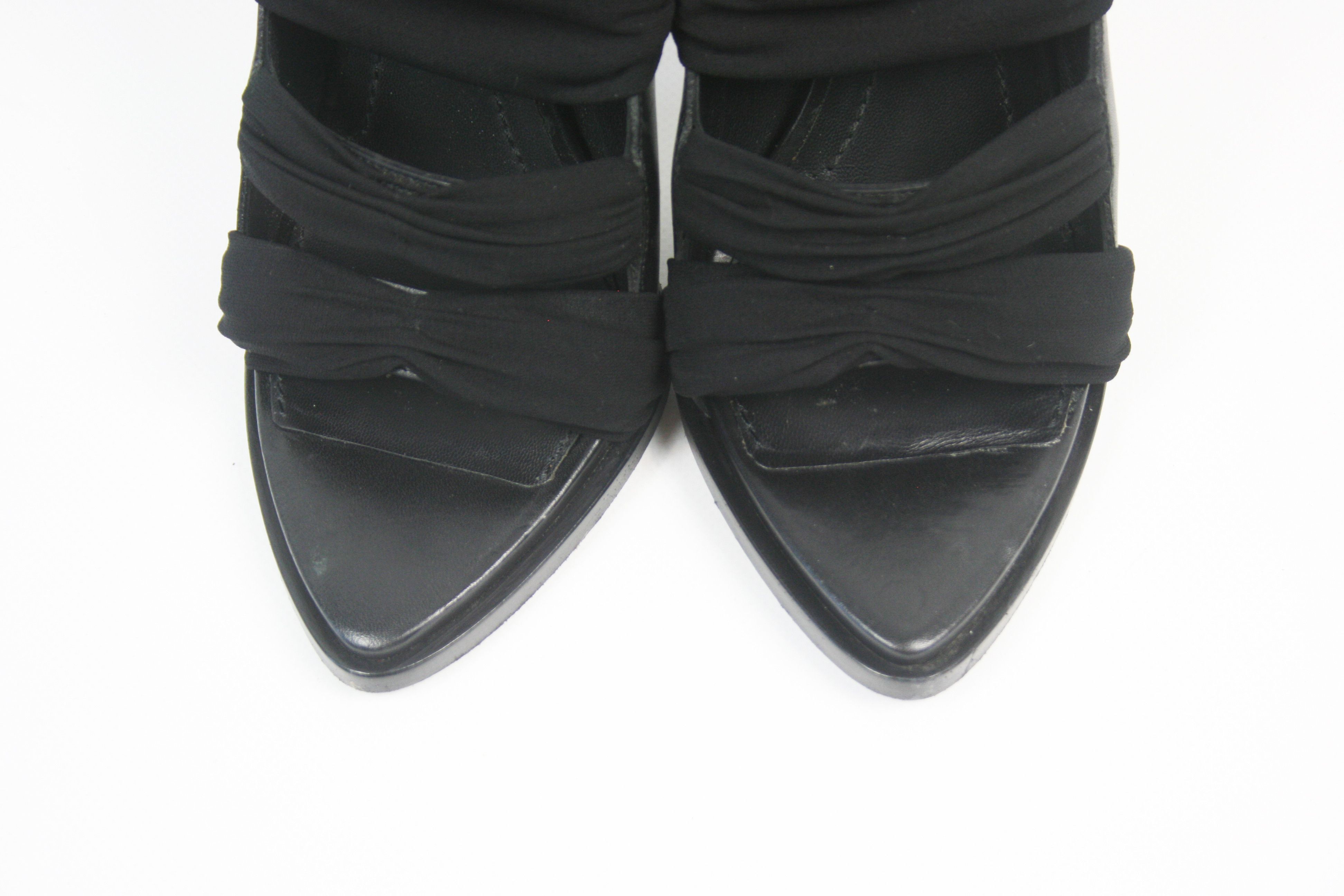 Givenchy Jersey Satin Gladiator Wrap Sandals Size US 8 / IT 38 - 6 Thumbnail