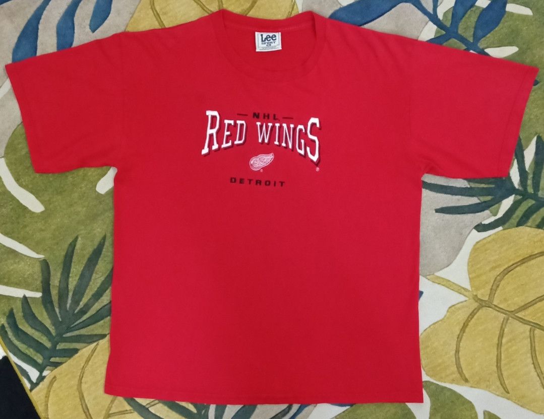 NHL × Red Wing × Vintage Vintage y2K NHL Detroit Red Wings T-shirt Size US XL / EU 56 / 4 - 3 Thumbnail