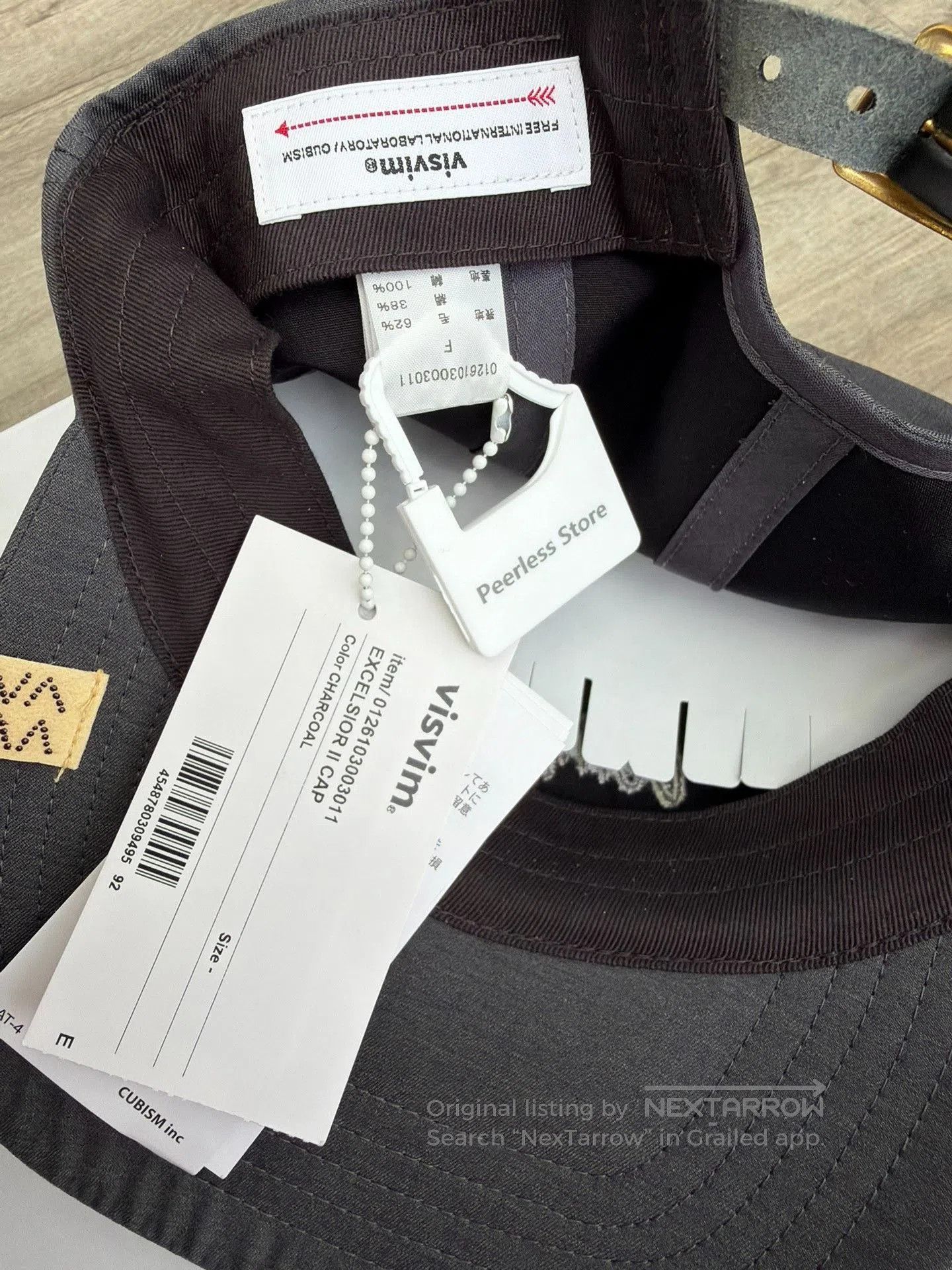Visvim VISVIM 26SS EXCELSIOR II CAP Letter Embroidery. Size ONE SIZE - 3 Thumbnail