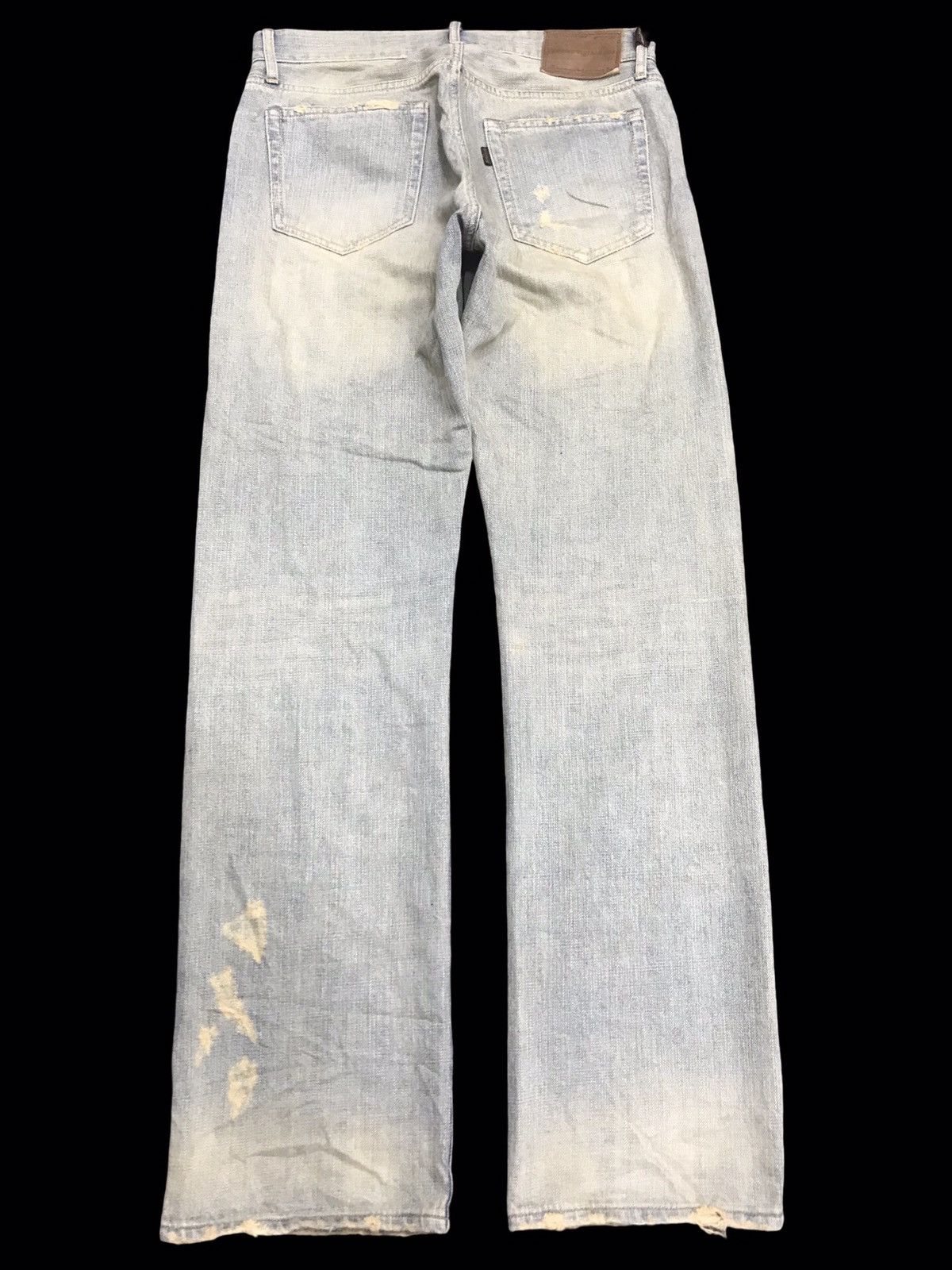 Japanese Brand 💥HIGH END SEDITIONARIES💥GOA MUD WASH DISTRESSED DENIM F373 Size US 31 - 2 Thumbnail