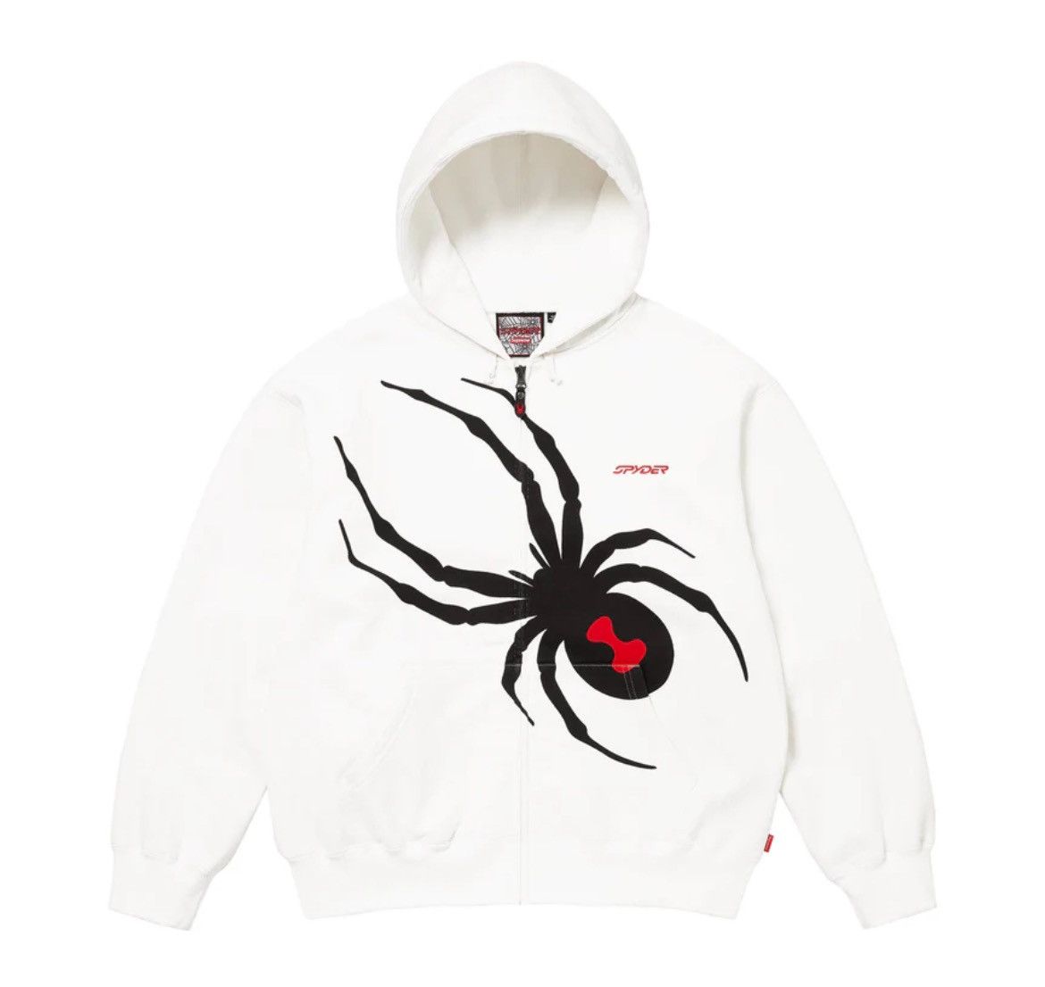 Supreme Spyder Zip Up Hooded Sweatshirt