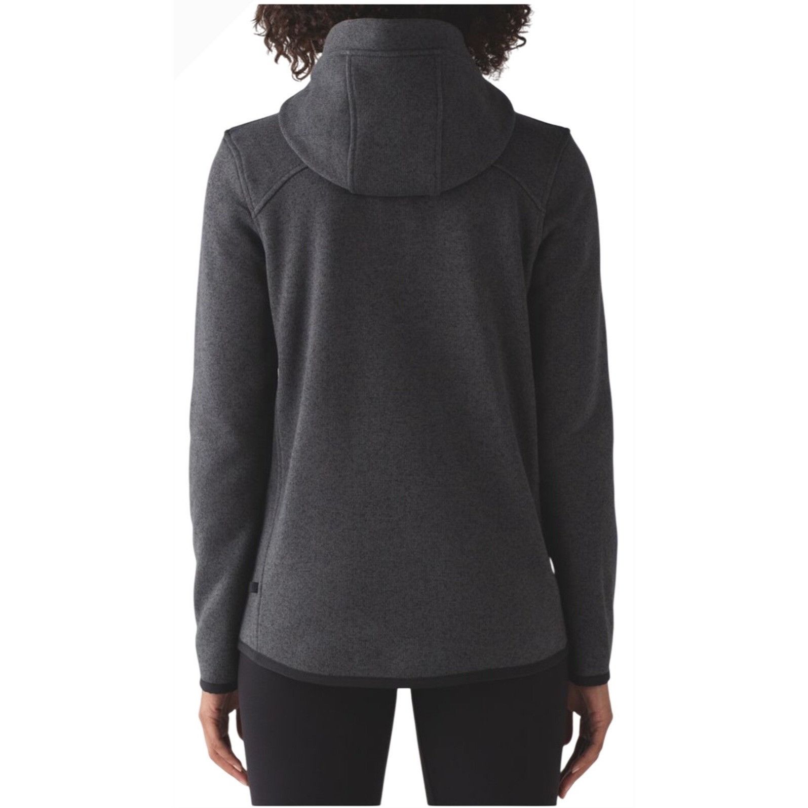 Lululemon Lululemon Its Fleecing Cold Heathered Black 1/4 Zip Pullover Size M / US 6-8 / IT 42-44 - 3 Thumbnail