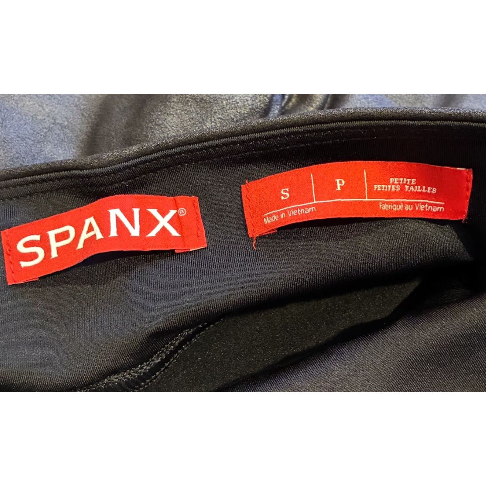 Spanx SPANX New SPANXshape Faux Leather Leggings Black Women’s Size Small NWT Size 28" / US 6 / IT 42 - 4 Thumbnail