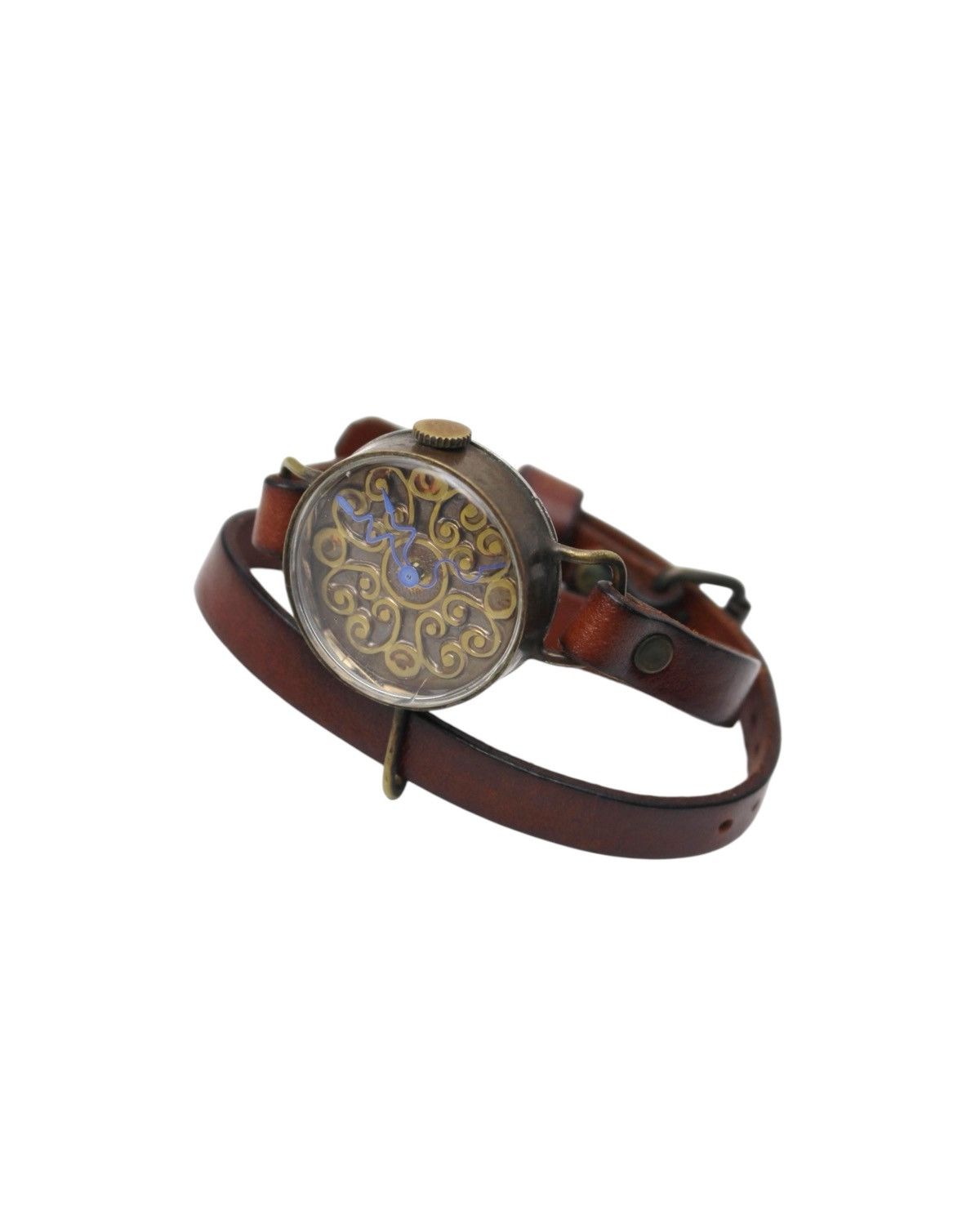 Vintage 2000S JAPANESE HANDMADE MIKADO DOUBLE WRAP ARTISAN WATCH Size ONE SIZE - 9 Thumbnail