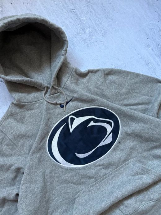 Nike Nike Penn State University Hoodie Gray College Vintage Y2K Size US S / EU 44-46 / 1 - 3 Thumbnail