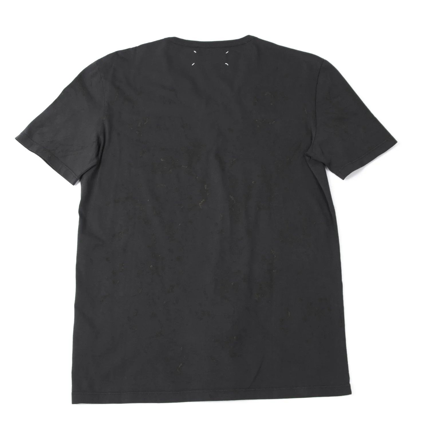 Maison Margiela Splash Print T-Shirt in Charcoal Size 46 Size US S / EU 44-46 / 1 - 11 Thumbnail