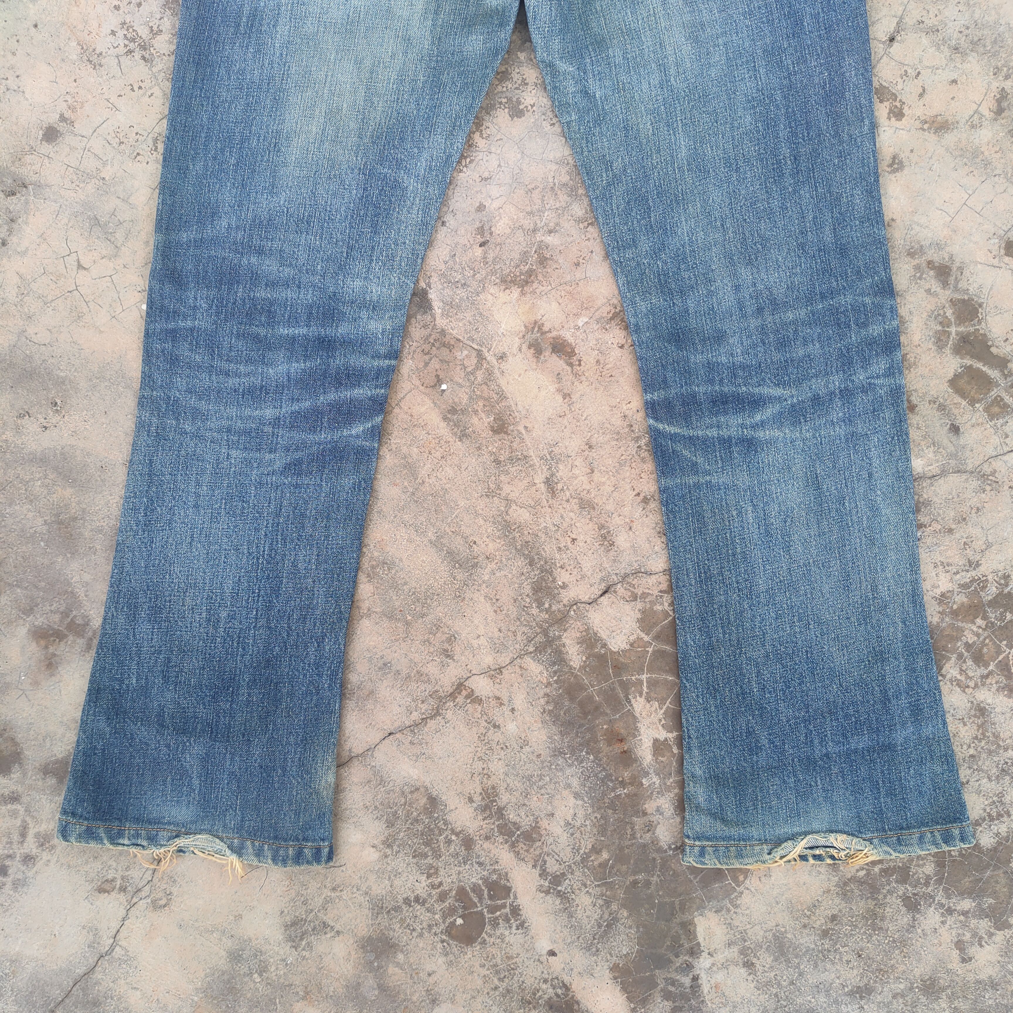 Hysteric Glamour VINTAGE HYSTERIC GLAMOUR FADED DENIM JEANS PANTS Size US 29 - 10 Thumbnail
