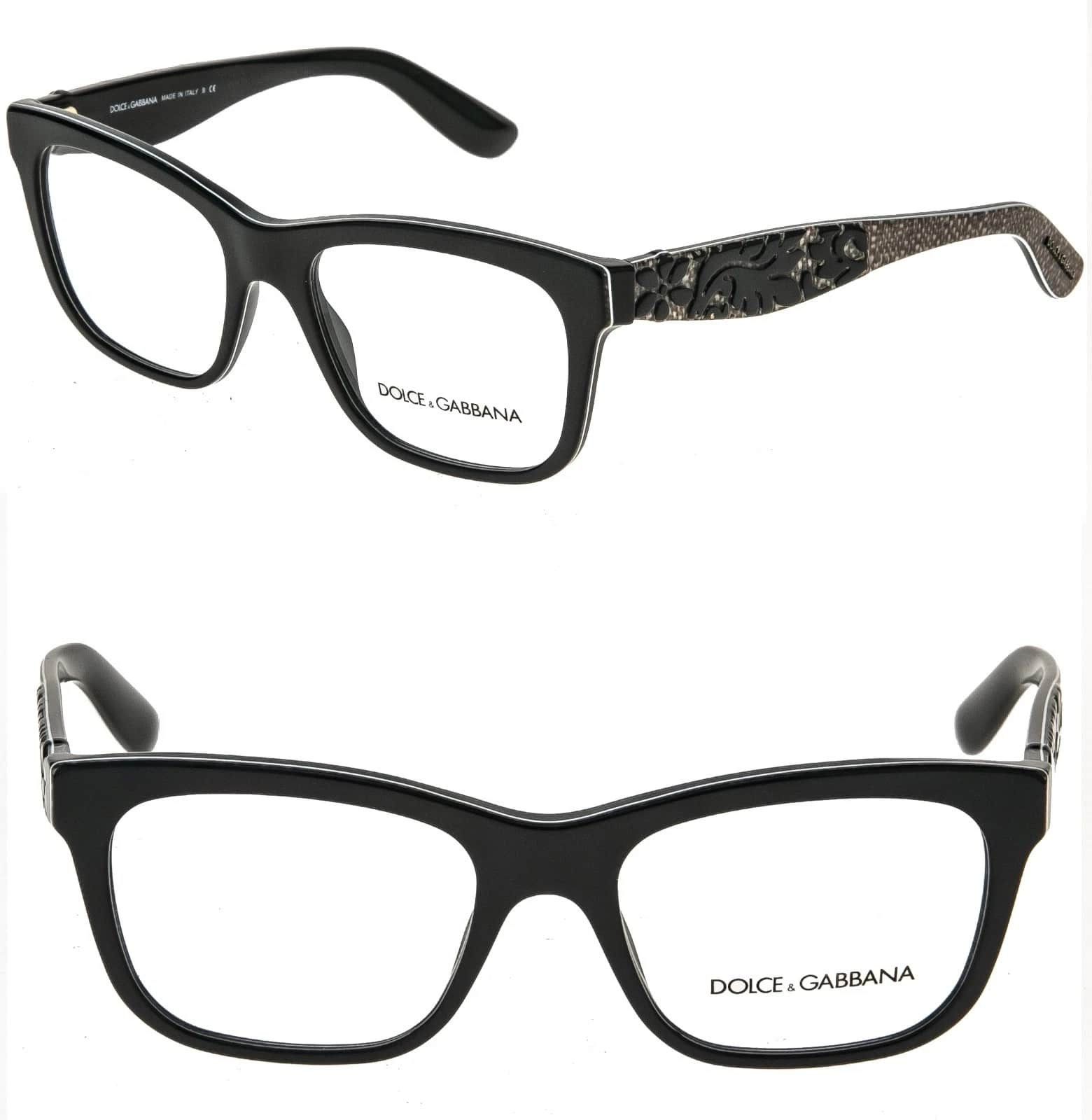 Dolce & Gabbana Dolce Gabbana DG3239 Optical Eyeglasses 3239 Mamas Brocade Size ONE SIZE - 1 Thumbnail
