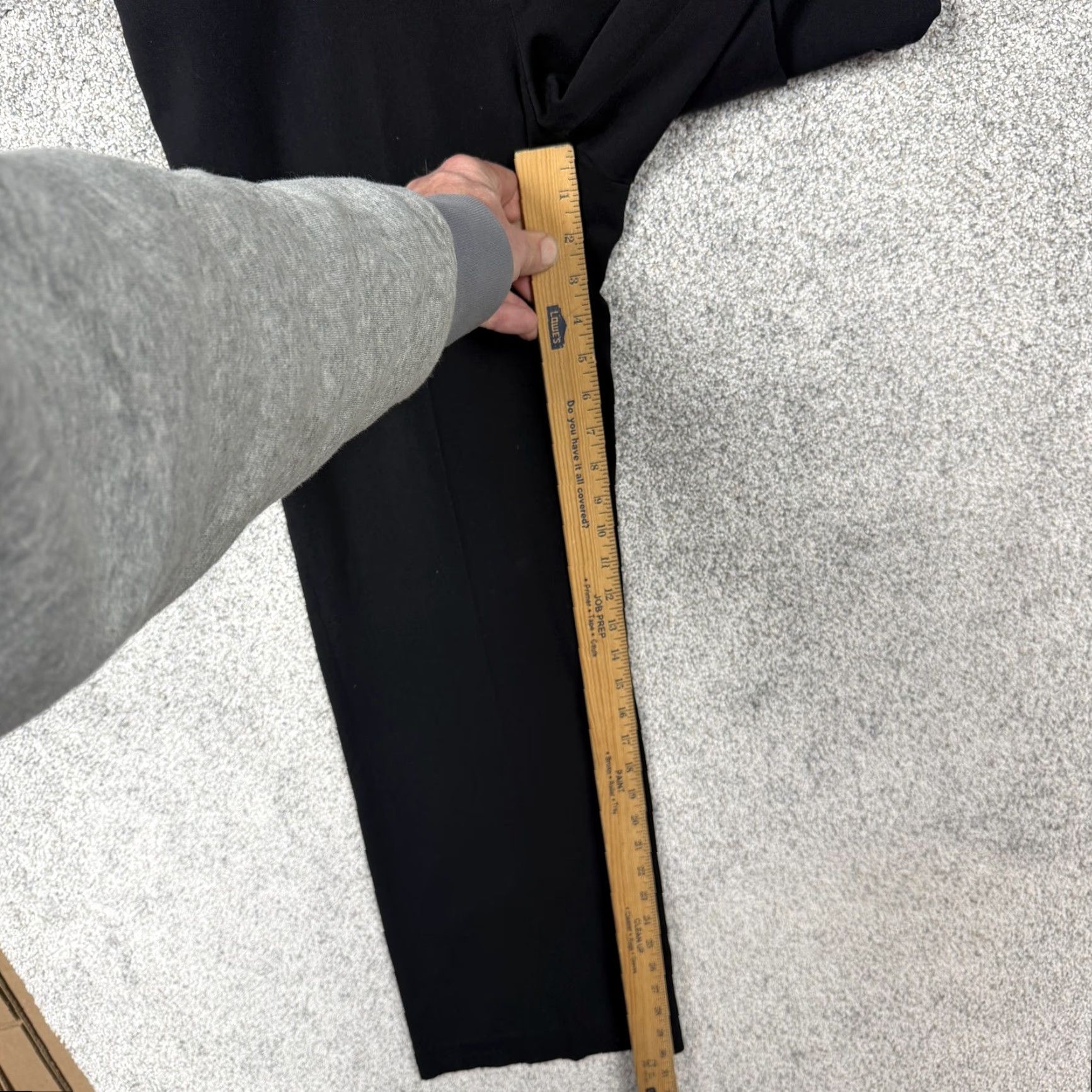 Liz Claiborne Liz Claiborne Dress Pants Womens 8 Black Straight Leg Stretch Twill Office Business Casual Size 30" / US 8 / IT 44 - 4 Thumbnail