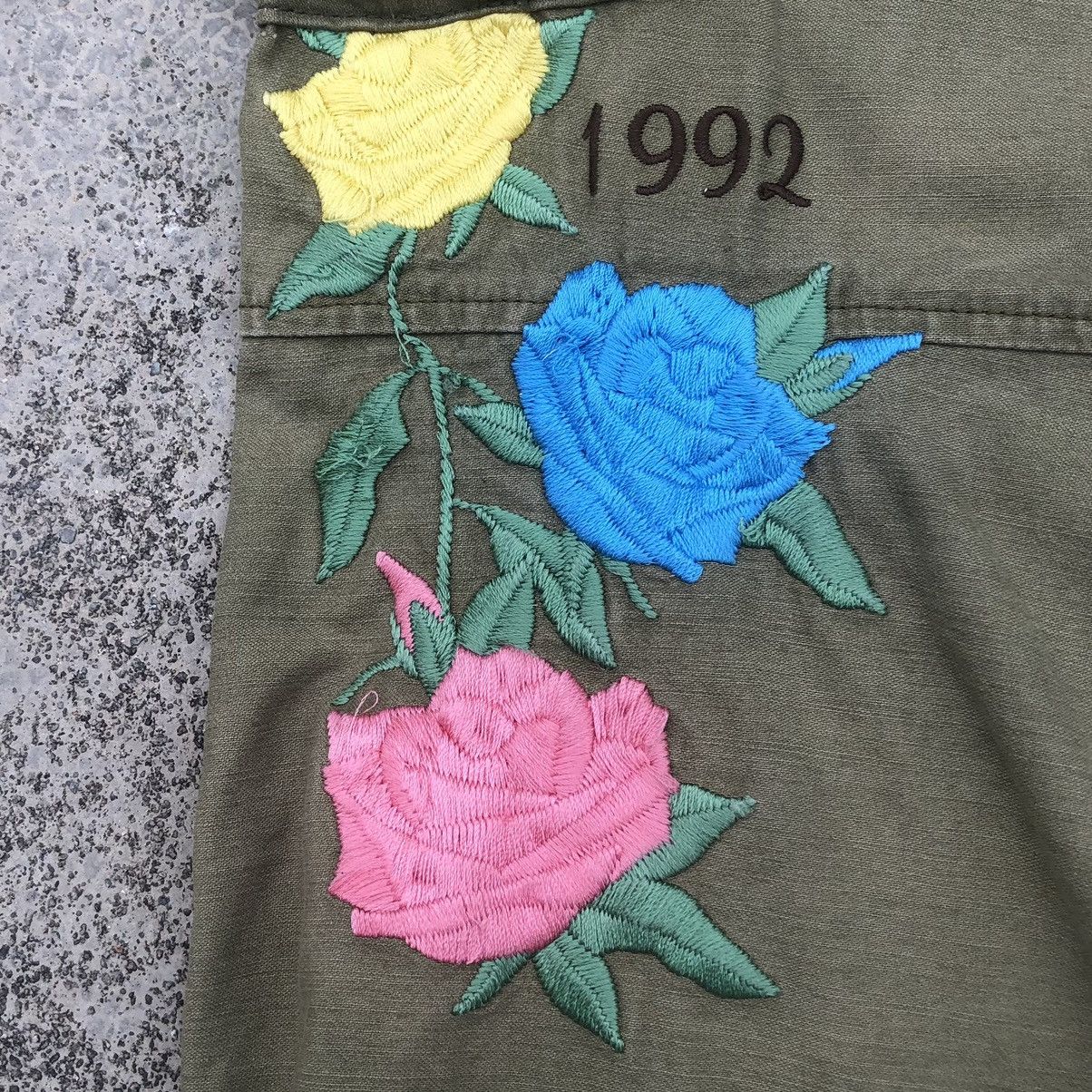 Japanese Brand Japanese Boisbois Distressed Embroidered Cargo Pants Size US 32 / EU 48 - 17 Thumbnail