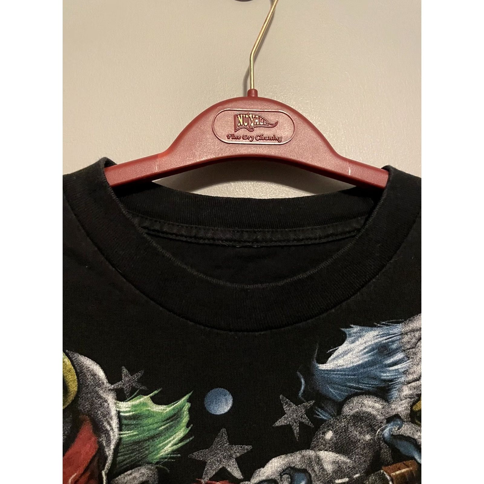 Vintage VTG Scary Clowns Circus Abstract Smokey Black T-Shirt 2XL Unbranded Unisex Adults Short Sleeve Shirts Mens Womens Size US XXL / EU 58 / 5 - 3 Thumbnail