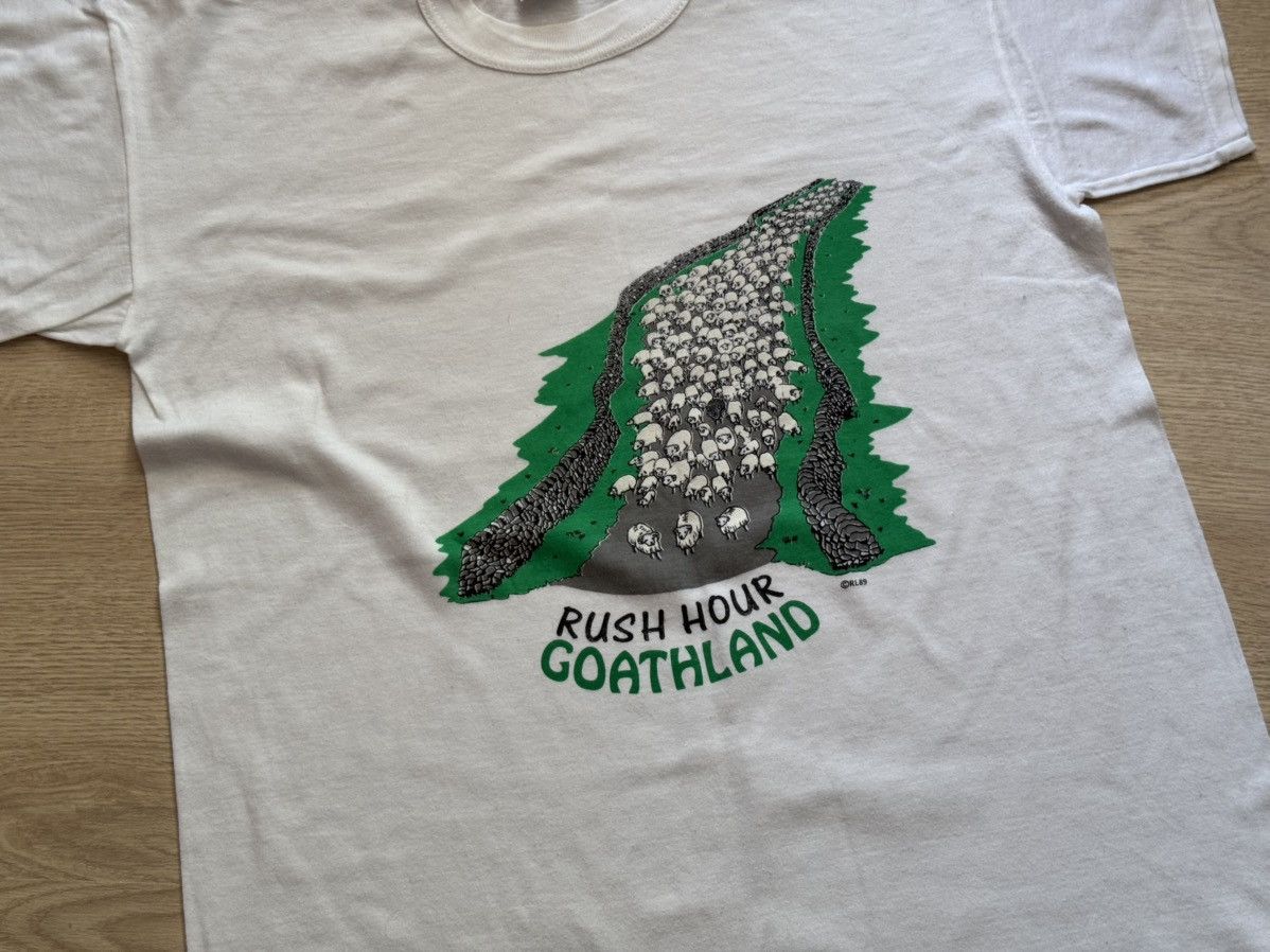 Vintage Vintage 80’s 1989 Rush Hour Goathland England T-Shirt Size US M / EU 48-50 / 2 - 2 Thumbnail