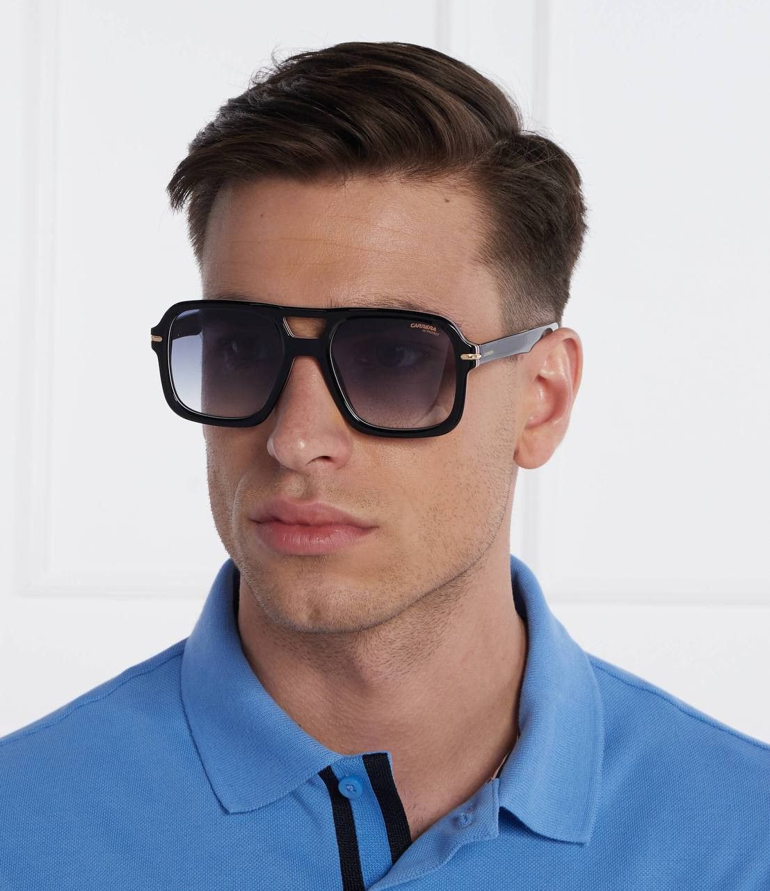 Carrera CARRERA 317/S 040G 9K Sunglasses Transparent Aviator Size ONE SIZE - 6 Thumbnail