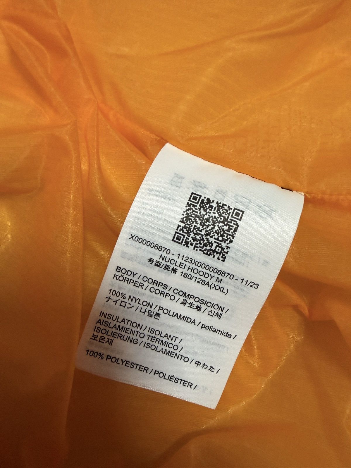 Arc’teryx nuclei jacket - original piece
