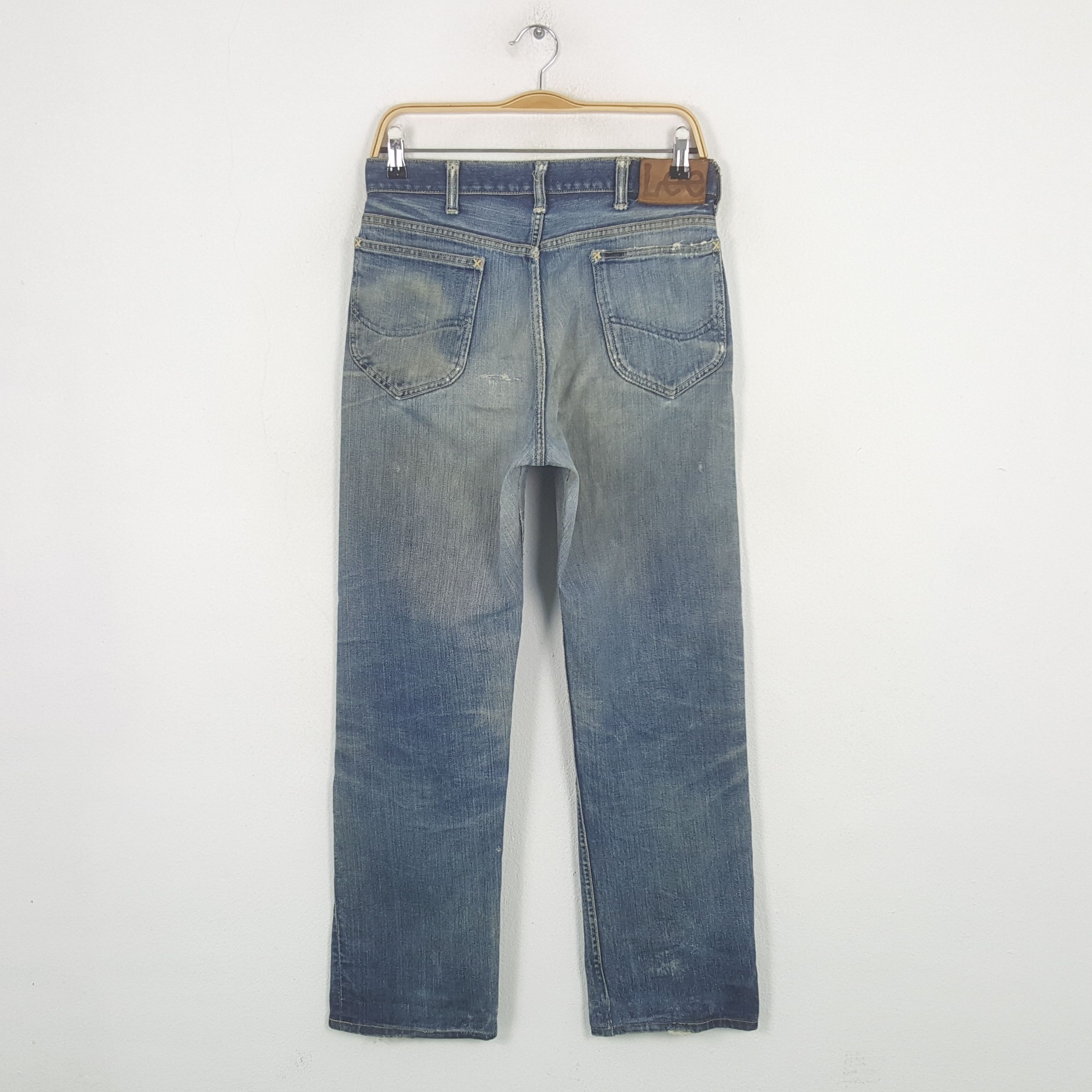 Lee Vintage 90's Lee Riders American Distressed Denim Jeans RR14 Size US 29 - 4 Thumbnail