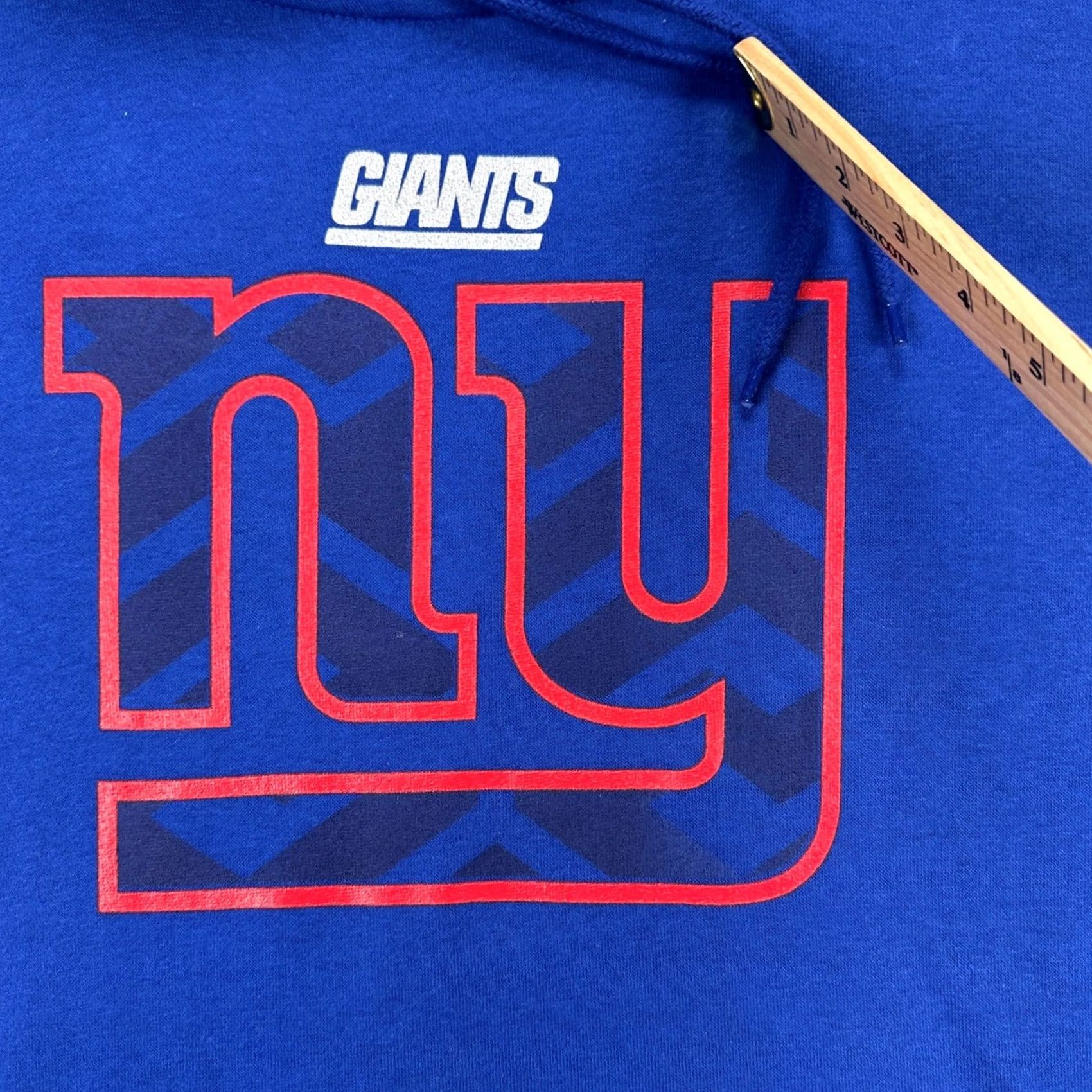 Vintage New York Giants Sweatshirt Hoodie Mens Medium Blue Drawstring Football Majestic Size US M / EU 48-50 / 2 - 6 Thumbnail