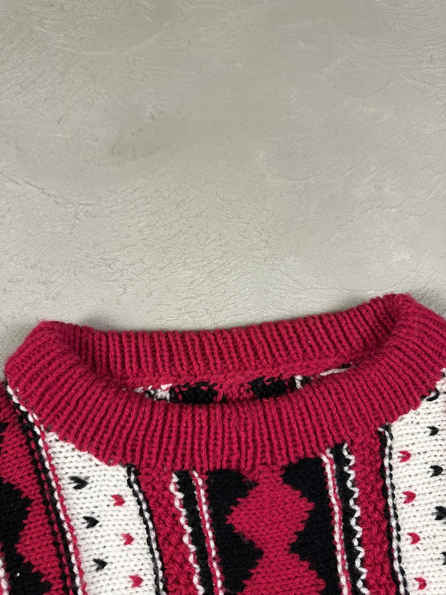 Vintage Vintage 3D Cable Coogi Style Knit Cotton Boxy Sweater Size US L / EU 52-54 / 3 - 8 Thumbnail