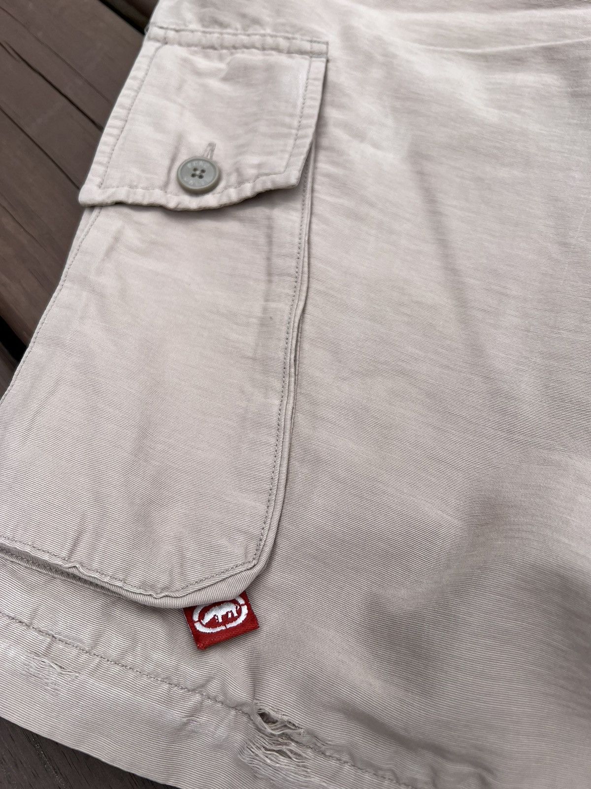 Ecko Unltd. × Vintage Vintage Y2K Ecko Unltd Baggy Skater Cargo Shorts Size US 38 / EU 54 - 7 Thumbnail