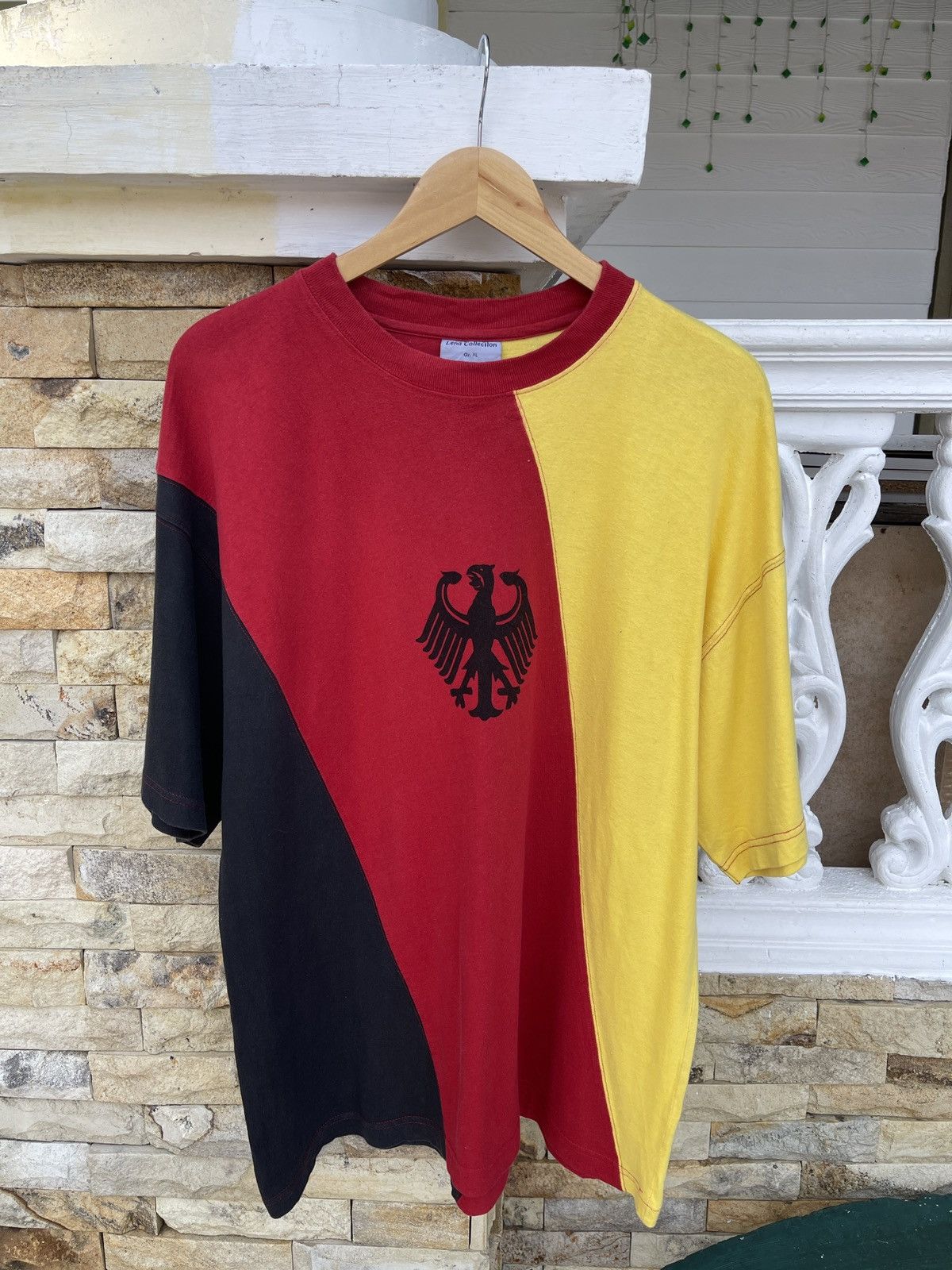 Vintage Last Drop🔥Rare🔥Vintage Deutschland Germany T-Shirt Size US XL / EU 56 / 4 - 1 Thumbnail