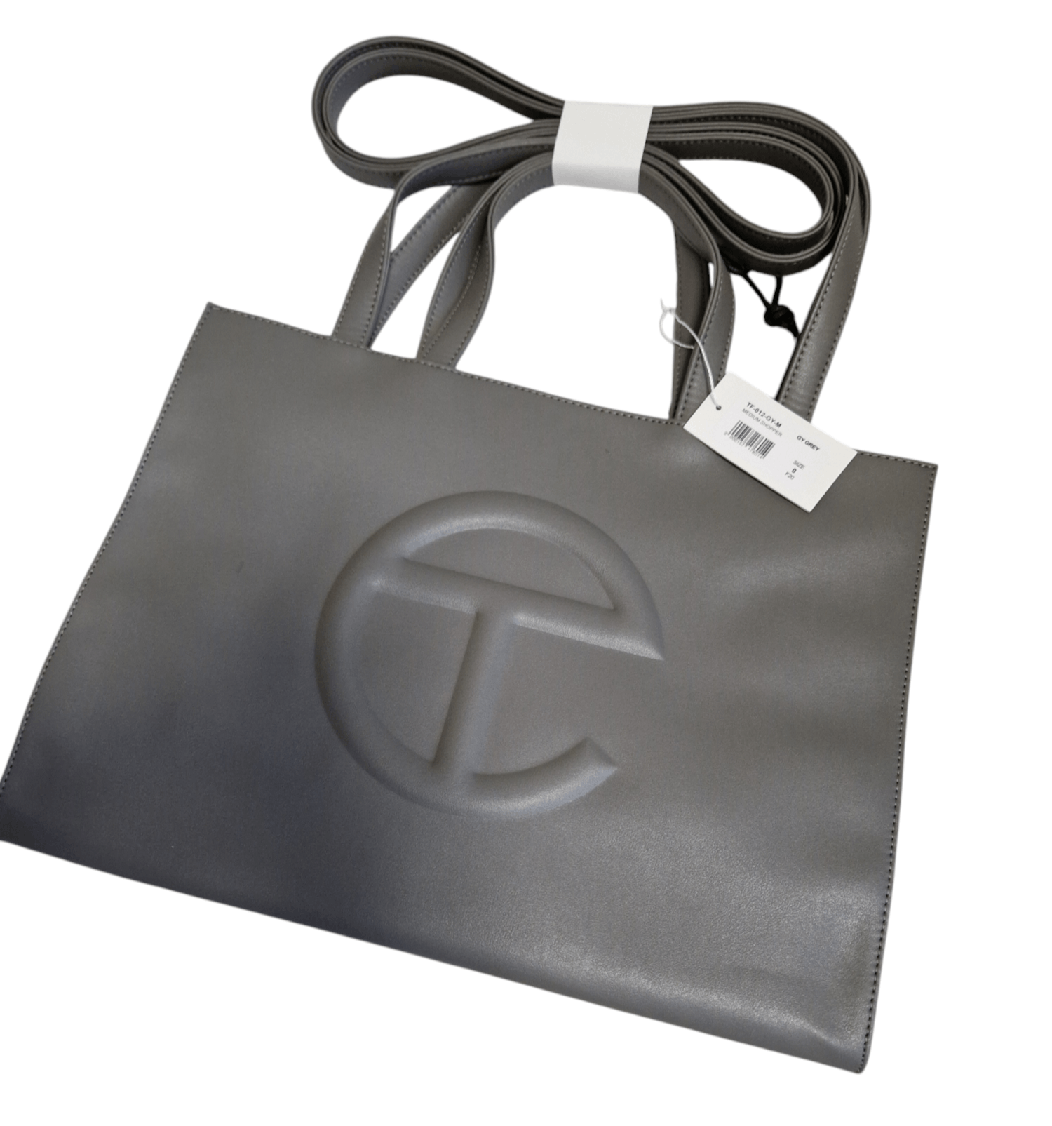 Telfar Telfar Grey Medium Shopping Bag Size ONE SIZE - 1 Thumbnail