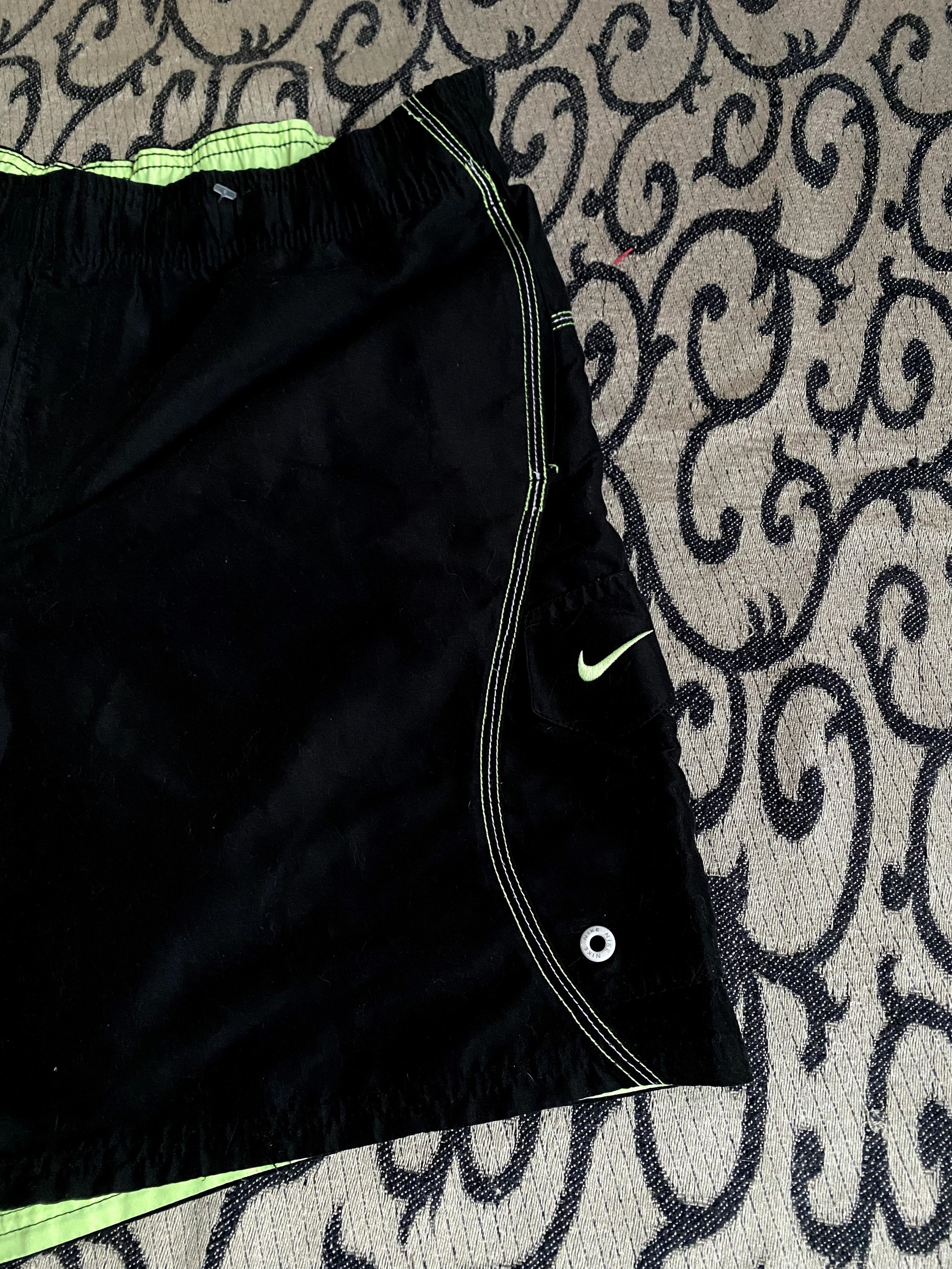 Nike Vintage Nike Cargo Swim Shorts Y2K Size US 35 - 3 Thumbnail