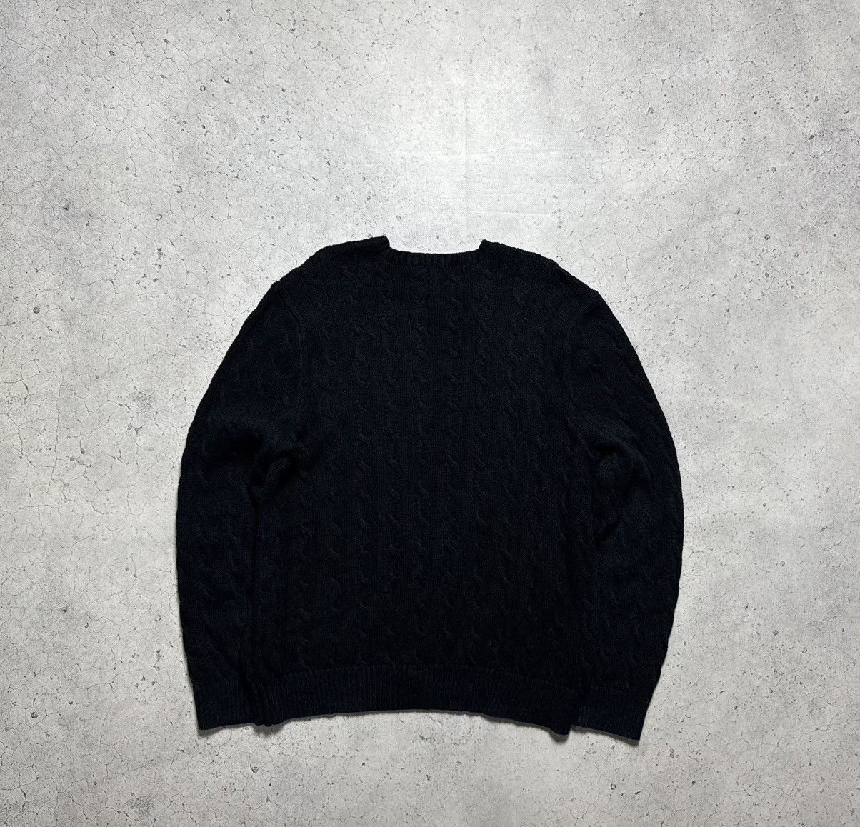 Polo Ralph Lauren Polo Ralph Lauren Black Knitted Sweater Size XL Size US XL / EU 56 / 4 - 9 Thumbnail