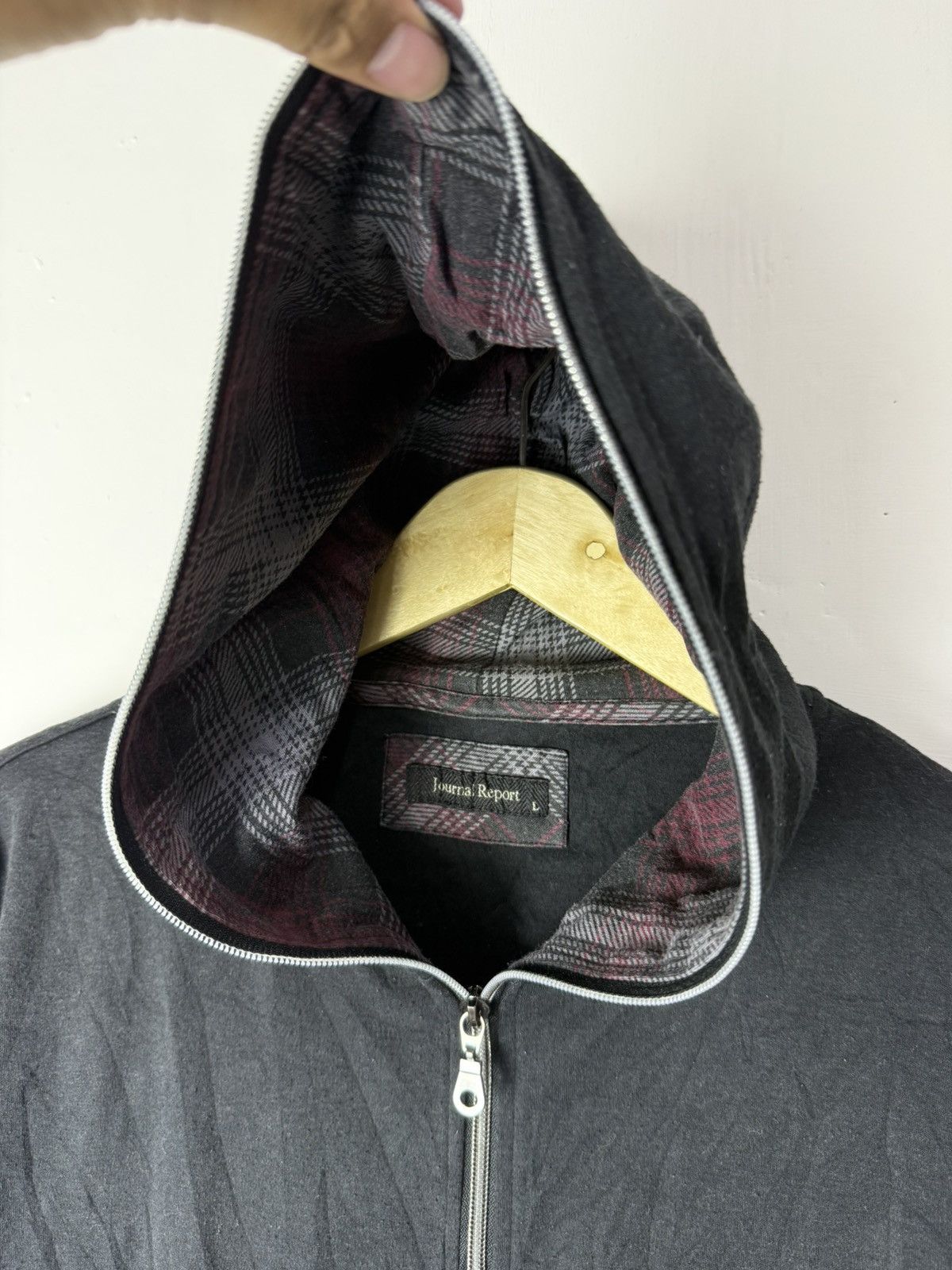 Hysteric Glamour Journal report fullzipper hoodie Size US M / EU 48-50 / 2 - 8 Thumbnail