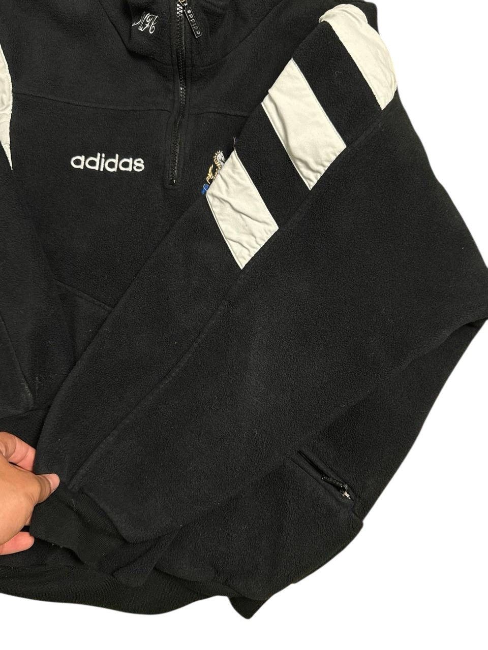 Adidas Vintage Adidas Newcastle United Football Sweatshirt Fleece Size US L / EU 52-54 / 3 - 7 Thumbnail