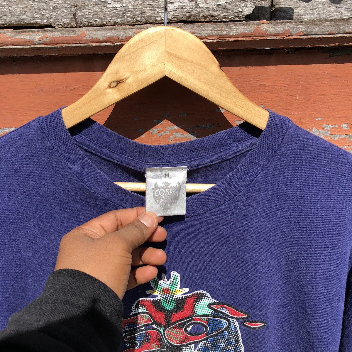 Anime Sunfaded Vintage 90s Cospa Go Nagai Mazinger Z Tshirt Size US M / EU 48-50 / 2 - 5 Thumbnail