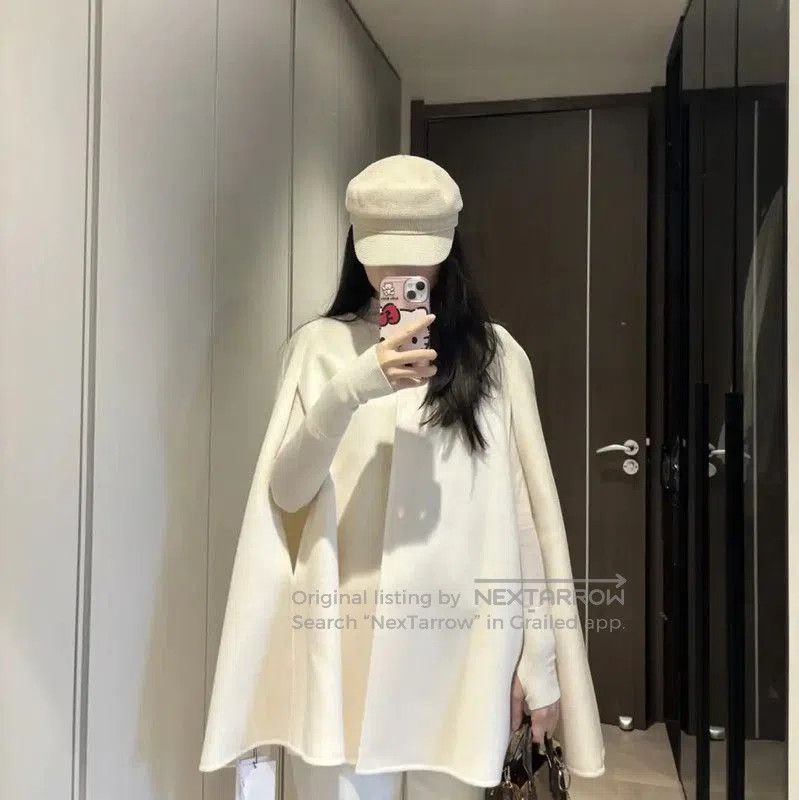 Valentino Valentino Women's Long Wool Blend Trench Coat . Size M / US 6-8 / IT 42-44 - 6 Thumbnail