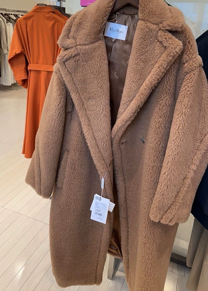 Max Mara Max Mara Camel Teddy Size L / US 10 / IT 46 - 9 Thumbnail