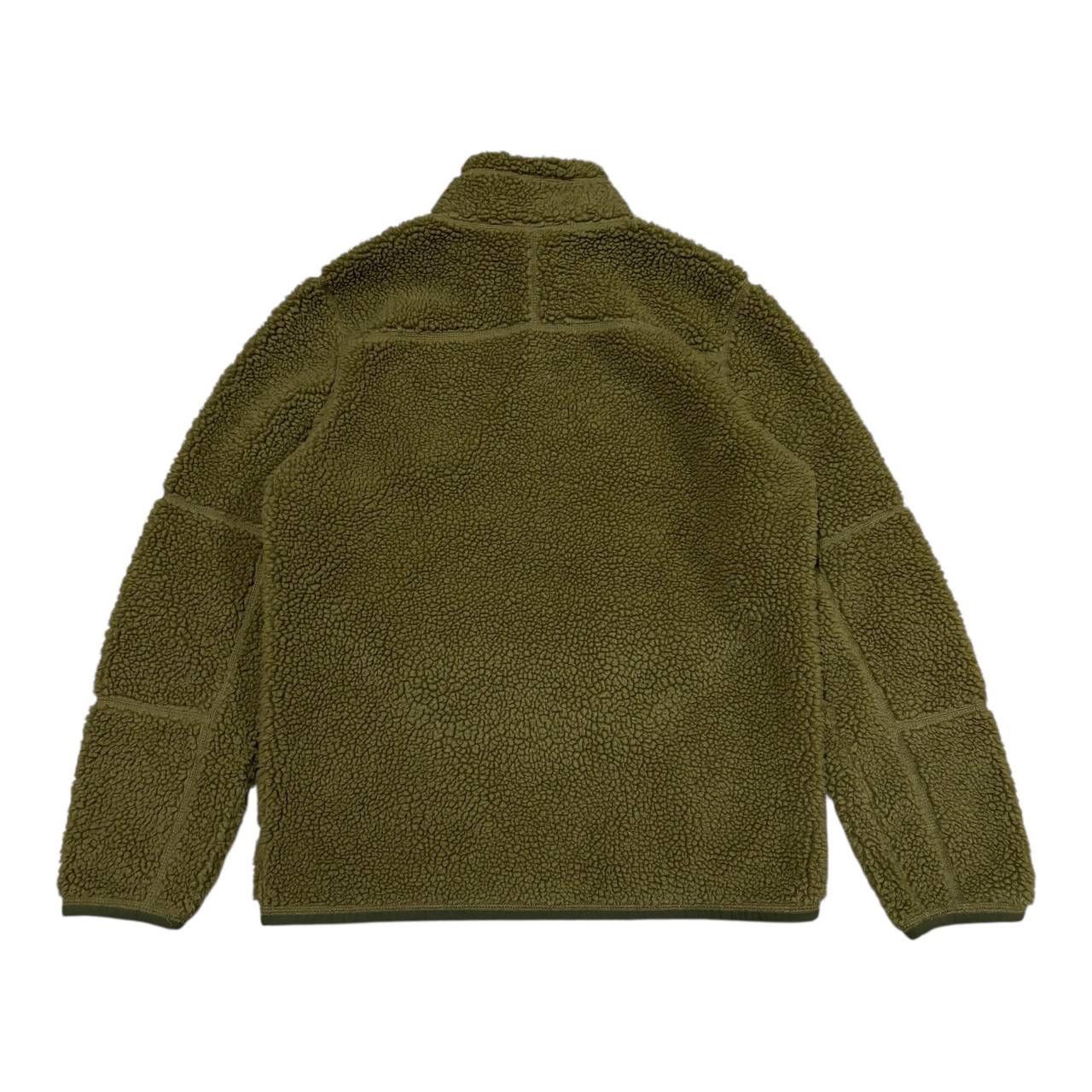 L.L. Bean L.L. Bean Mountain Pile Sherpa Fleece Jacket Olive Green M Size US M / EU 48-50 / 2 - 3 Thumbnail