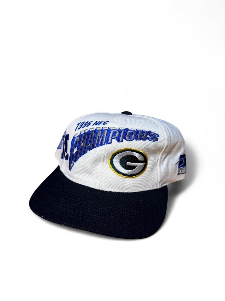 NFL × Sports Specialties × Vintage Vintage sports specialties Green Bay packers 1996 NFCC hat Size ONE SIZE - 1 Thumbnail