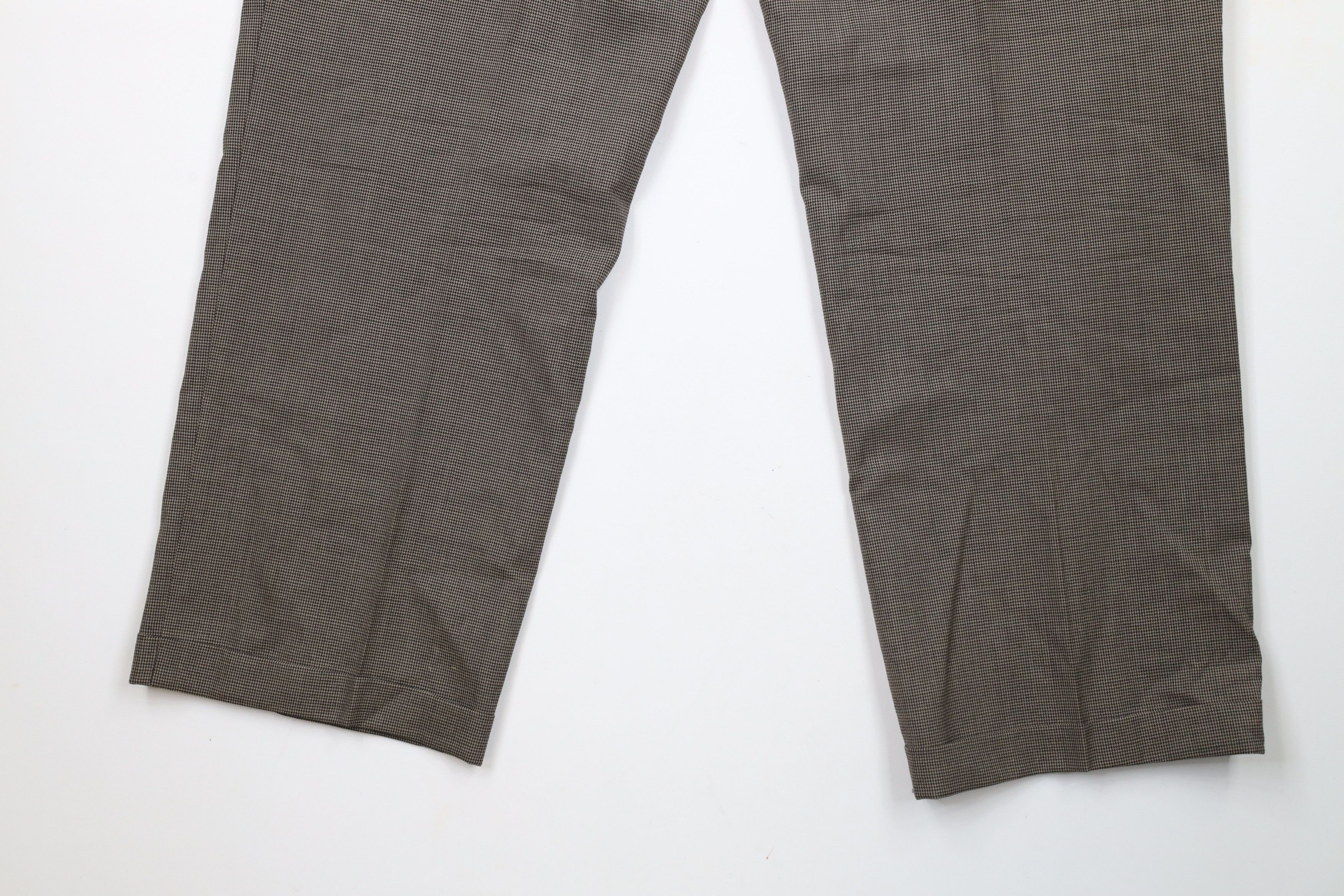 Vintage Vintage 90s Streetwear Wool Houndstooth Wide Leg Chino Pants Size US 38 / EU 54 - 14 Thumbnail