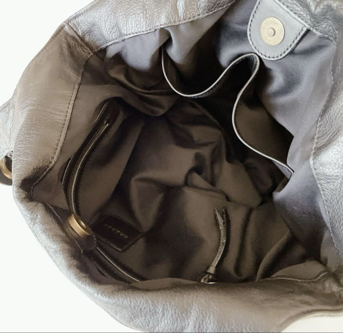 Other Sazaby Black Leather Tote Bag Size ONE SIZE - 4 Thumbnail